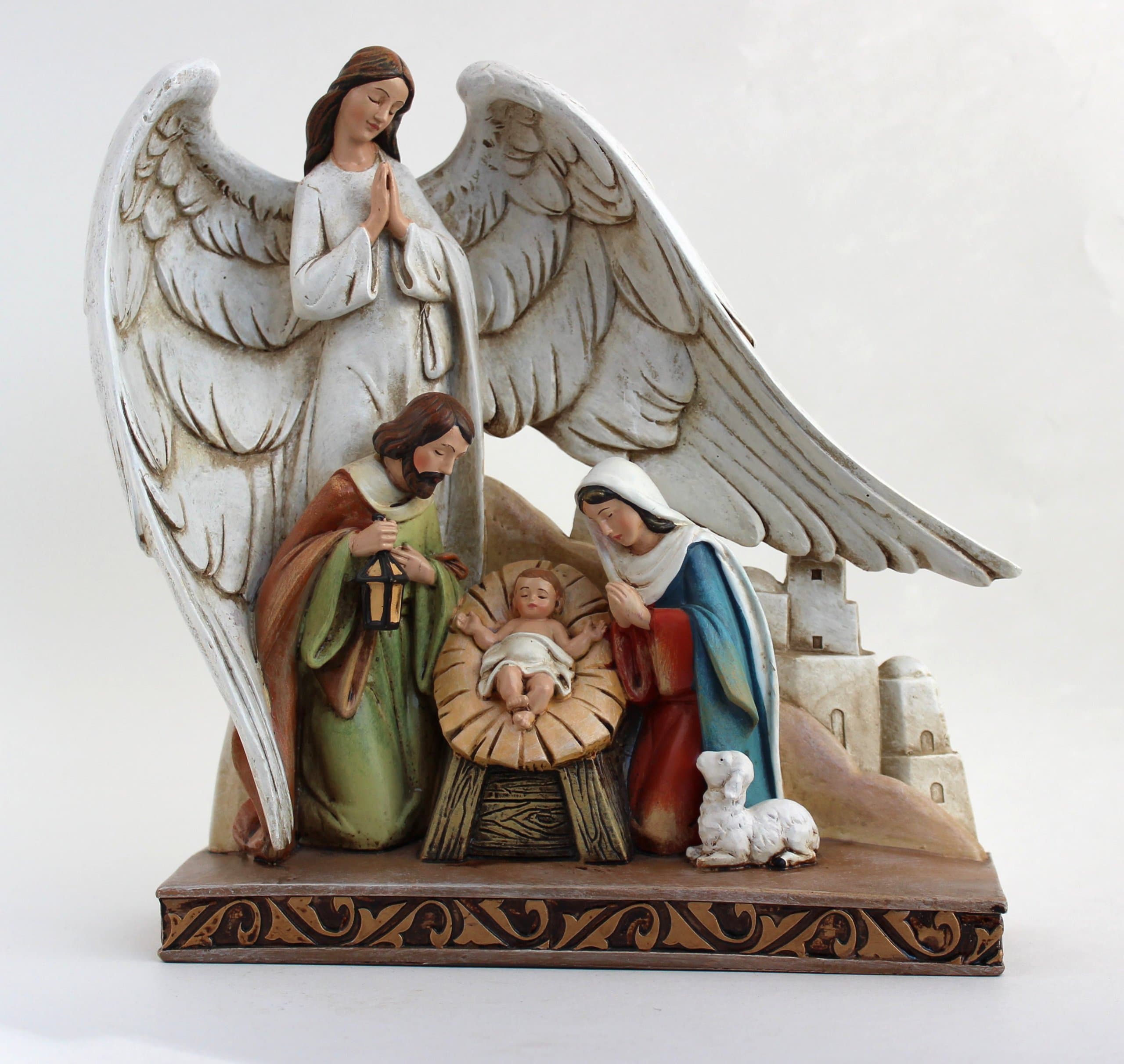 (Nativity Angel) - CB Gift TC616 Nativity Angel Figurine, 20cm