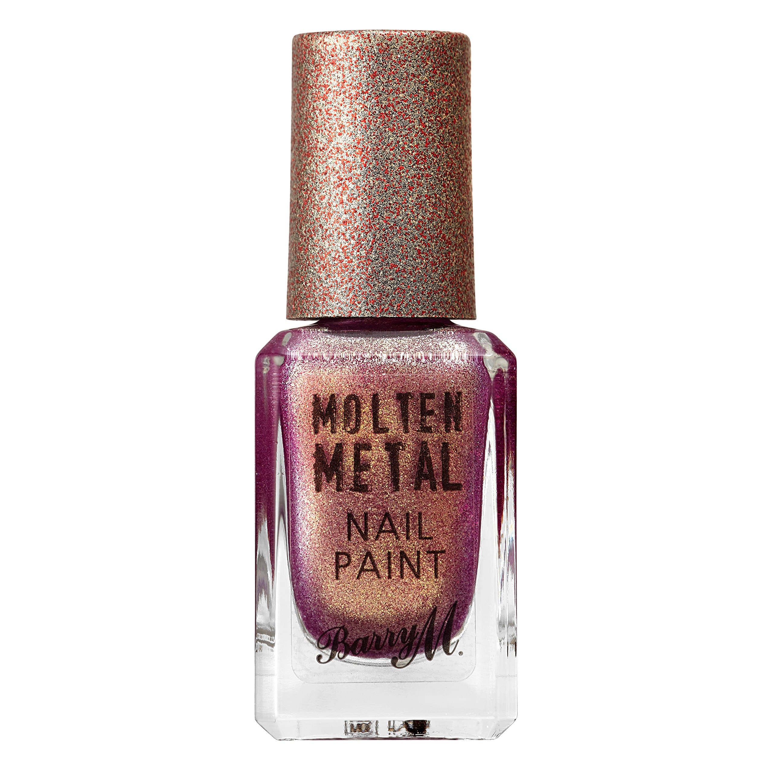 Barry MCosmetics Molten Metal Nail Paint, 10 ml, Pink Luxe