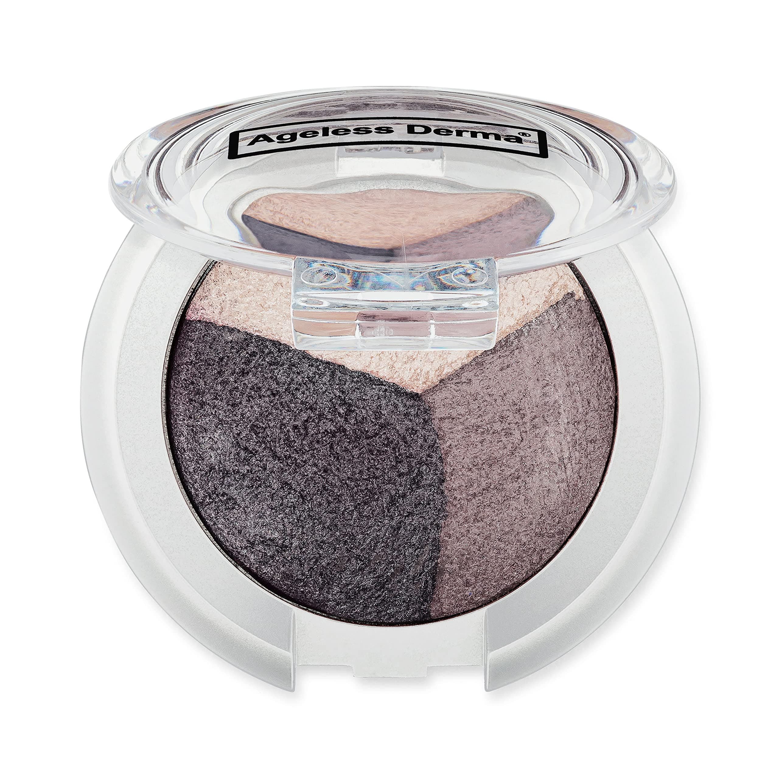 Mineral Makeup Baked Eyeshadow trio-Vegan Eye shadow (Smokey)