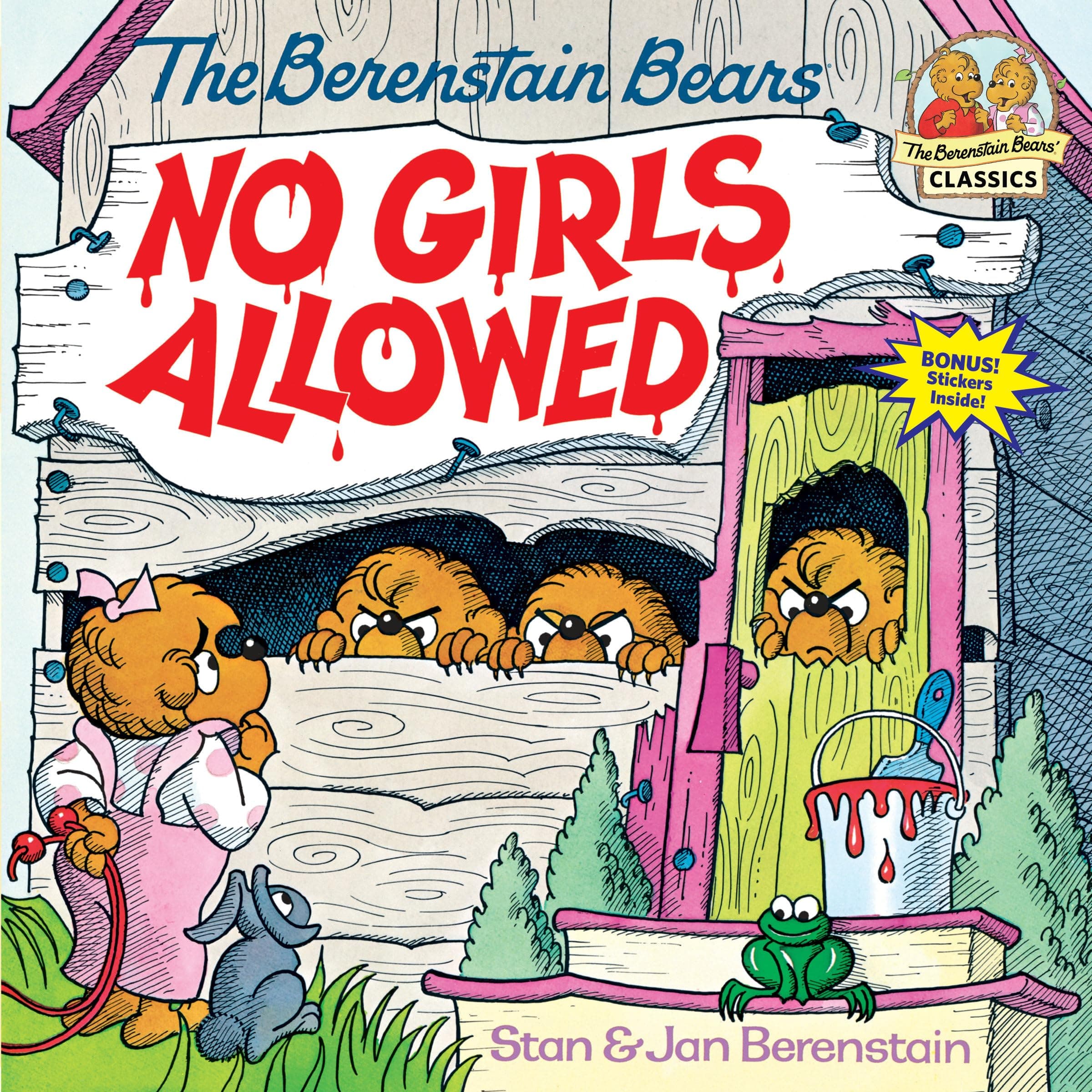 The Berenstain Bears No Girls Allowed: 0000 (First Time Books) Paperback – Picture Book, 12 Mar. 1986