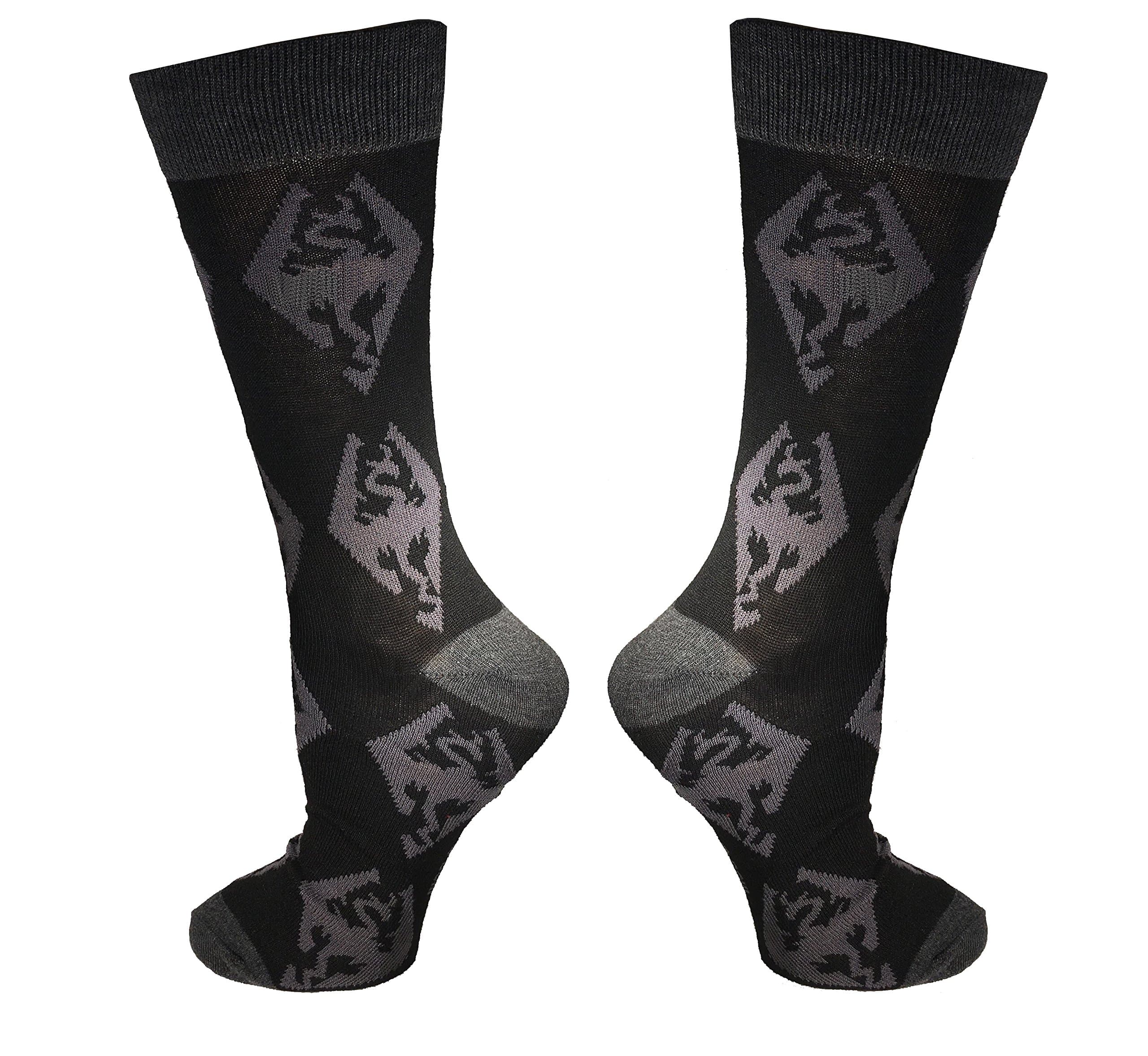 The Elder Scrolls V Skyrim Logo Crew Socks