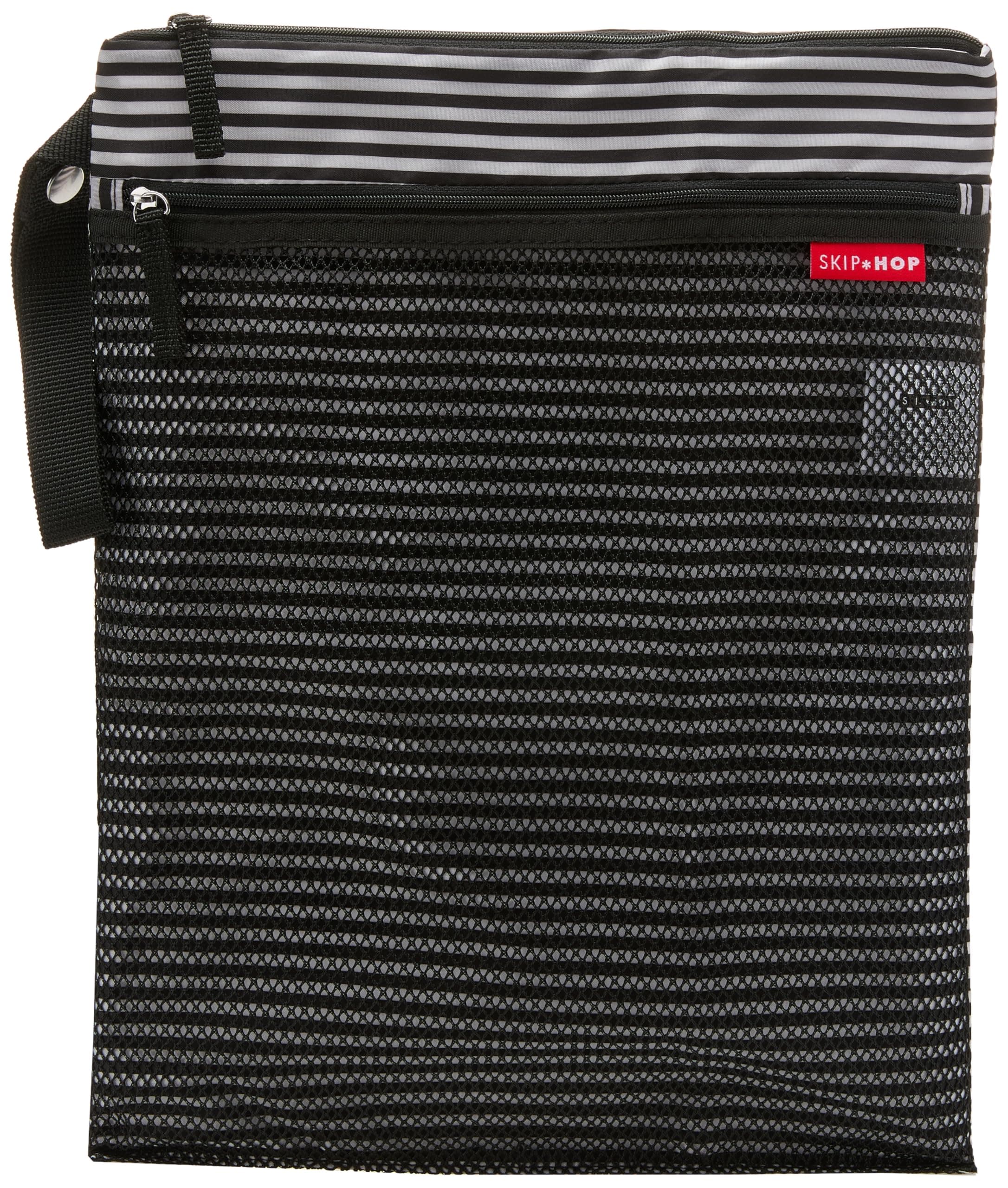 Wet Dry Bag, Grab & Go, Black & White Stripe