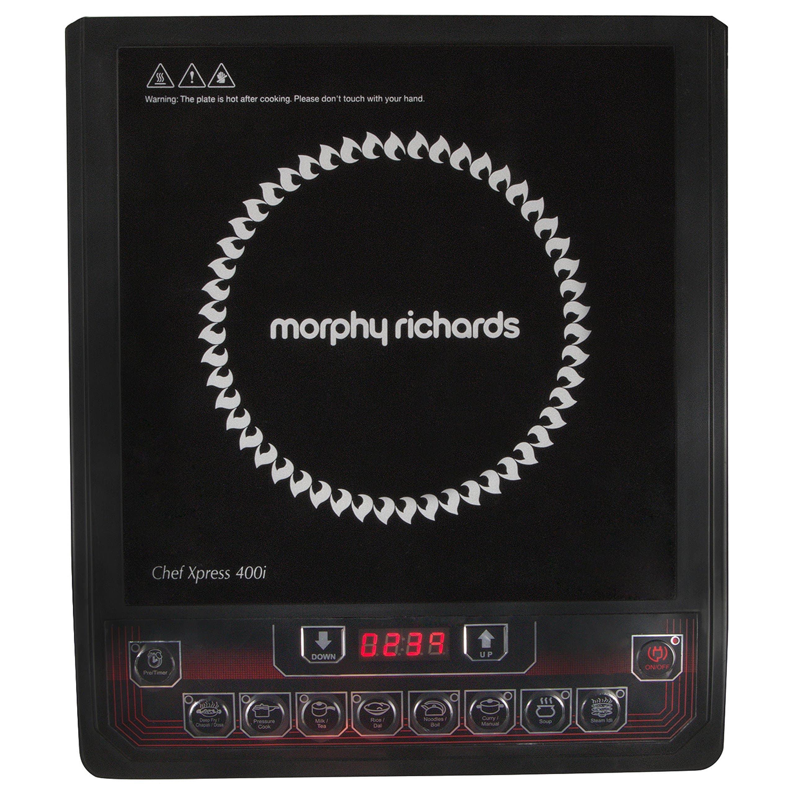 Morphy Richards Induction Cooker - Chef Xpress 400i,Black