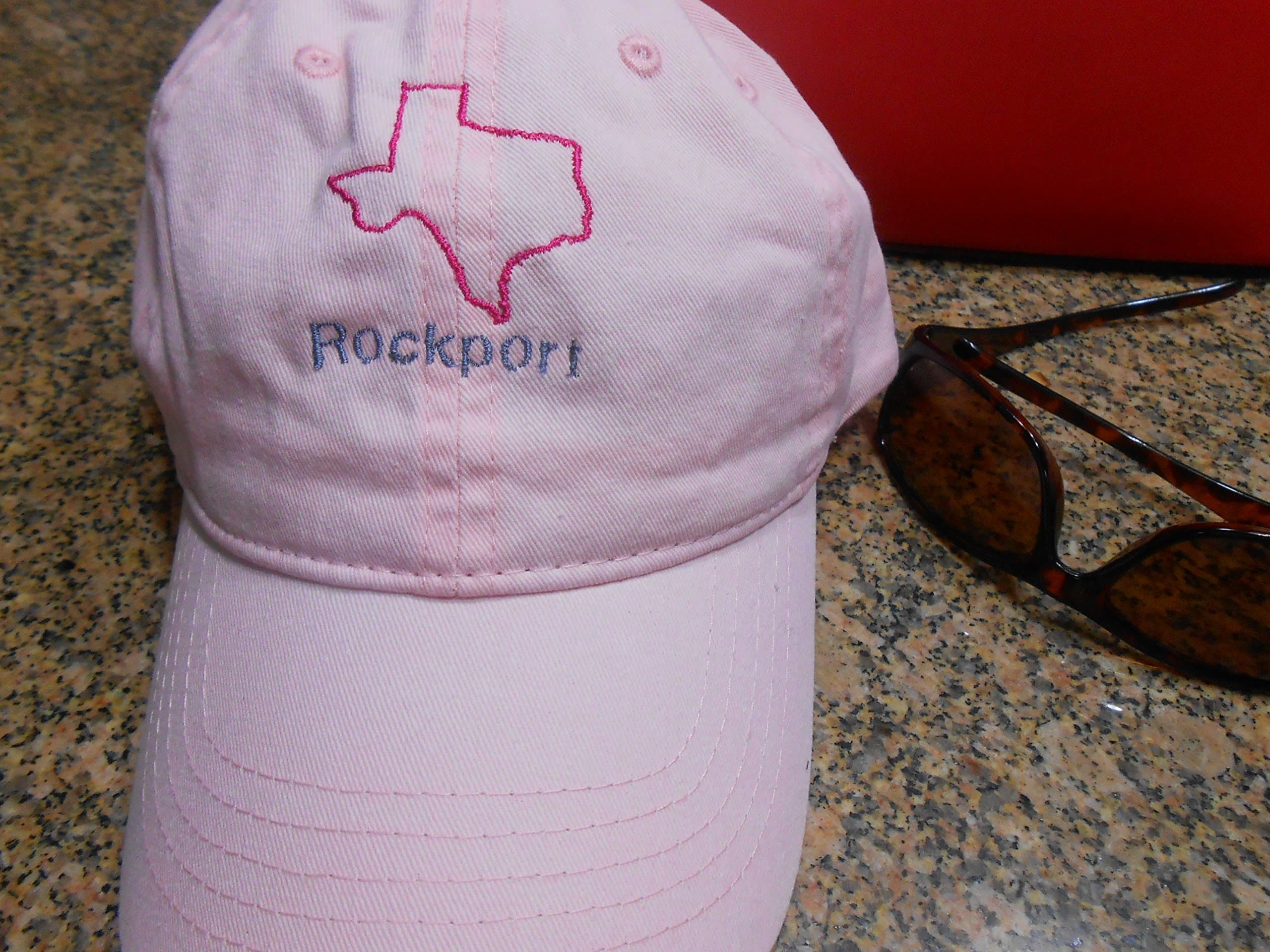 Rockport, Texas - Embroidered Ladies Baseball Cap