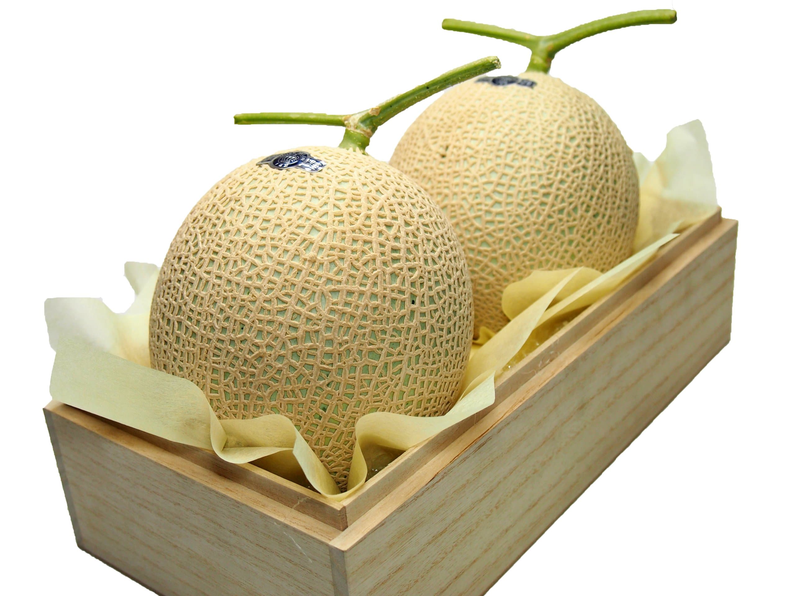 Shizuoka Prefecture Melon Crown Melon two grade: mountain 2.6 kilometers or more luxury KiribakoIri