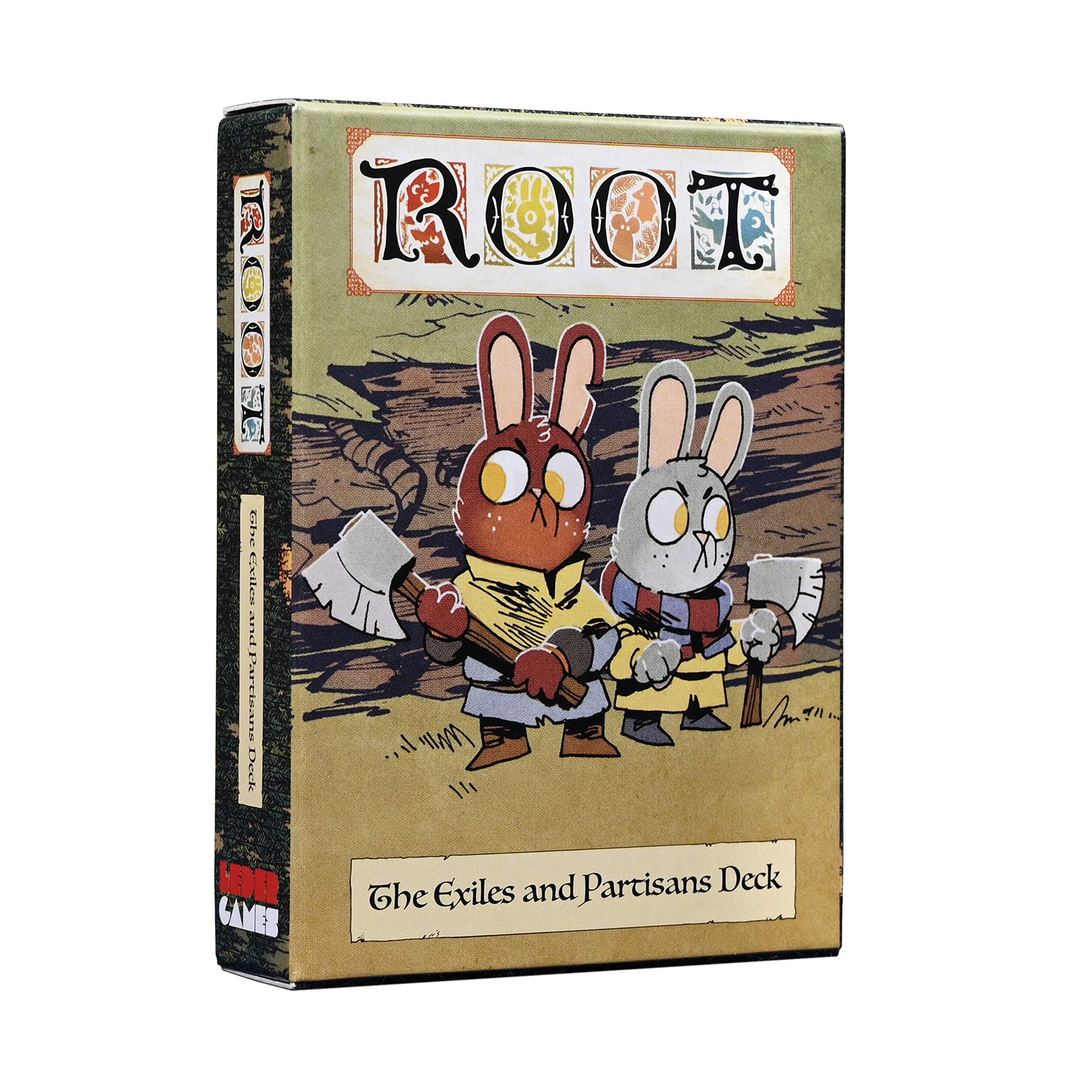 Leder Games Root: The Exiles and Partisans Deck, LED01004