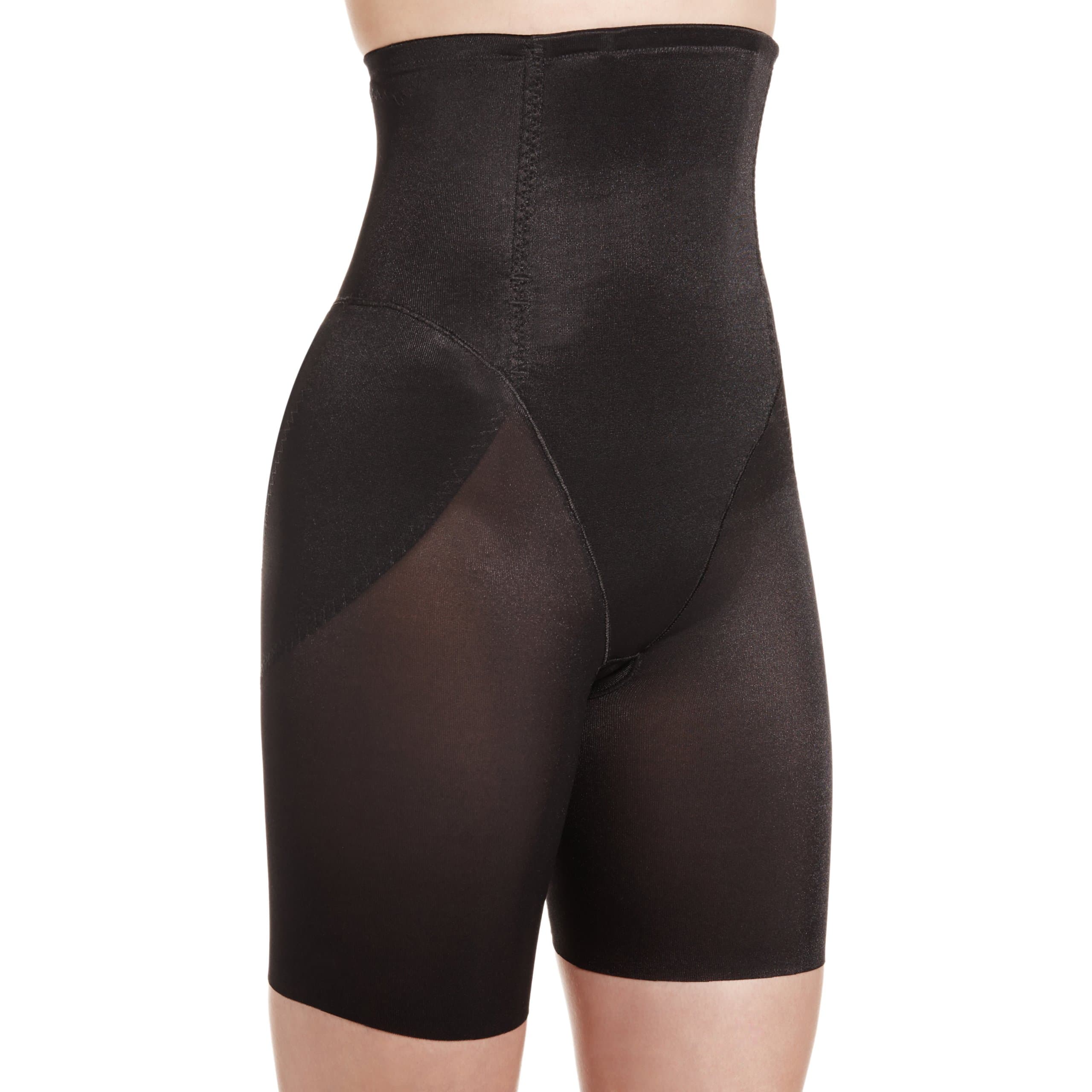 International Women's Shape Sensation Long Leg Panty with High Waist Tummy and Thigh Support Shapewear