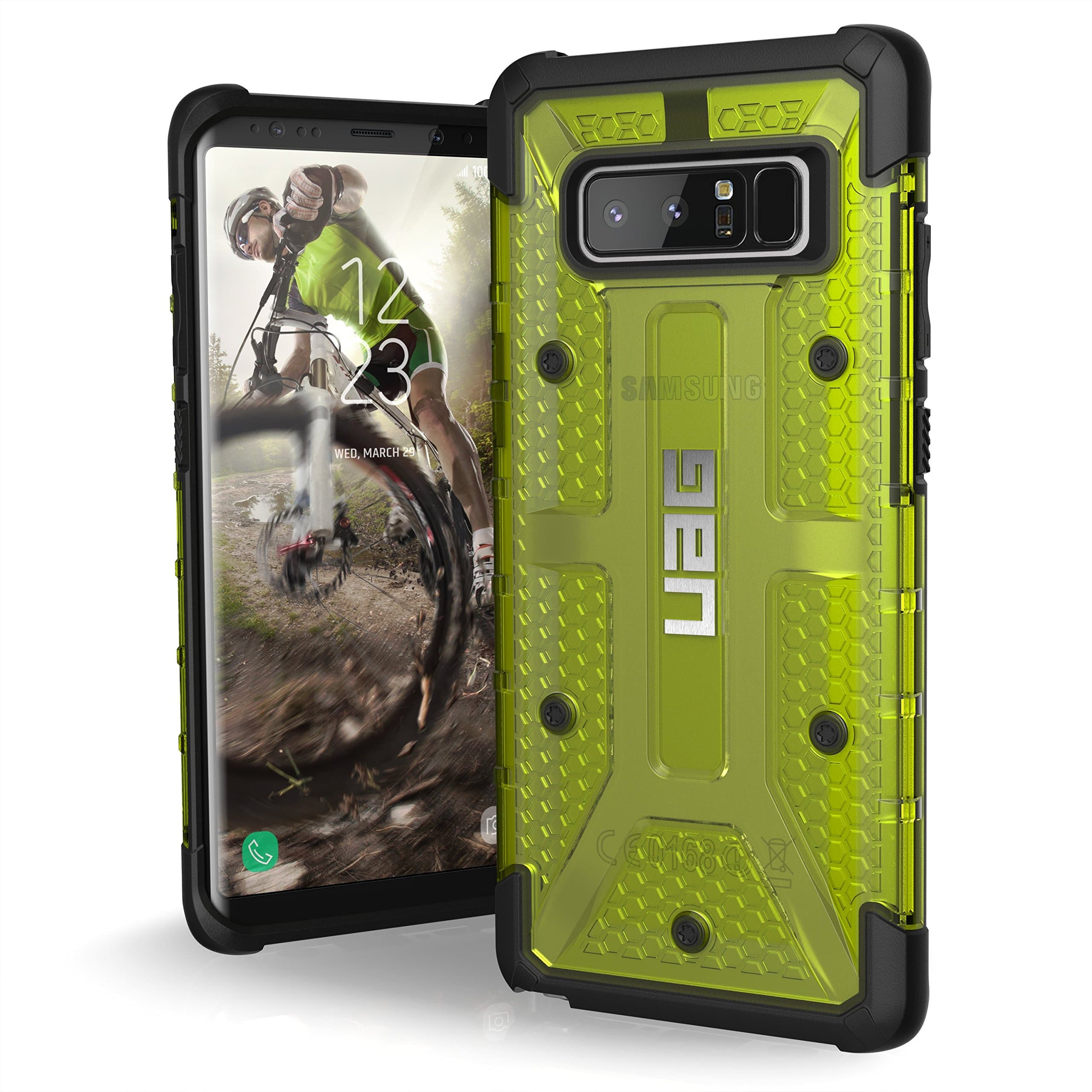 UAG Samsung Note 8 Plasma Feather-Light Rugged [CITRON] Military Drop Tested Phone Case