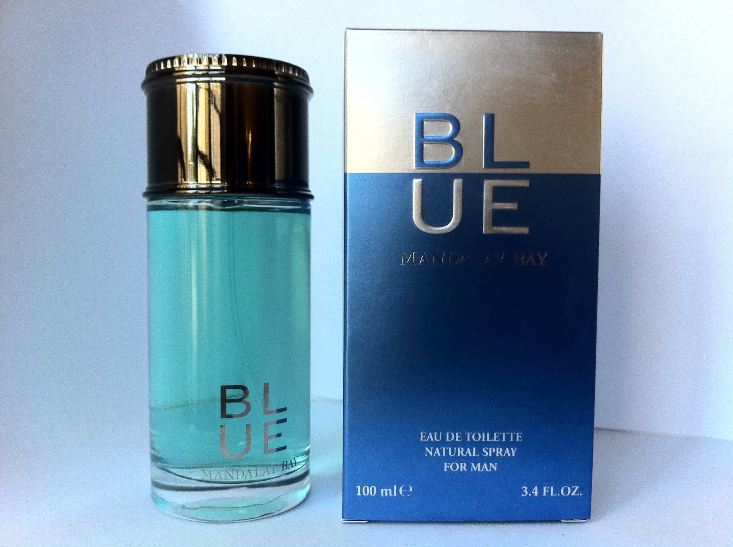 Mandalay Bay Blue By Mandalay Bay Blue For Men. Eau De Toilette Spray 3.4 Ounces