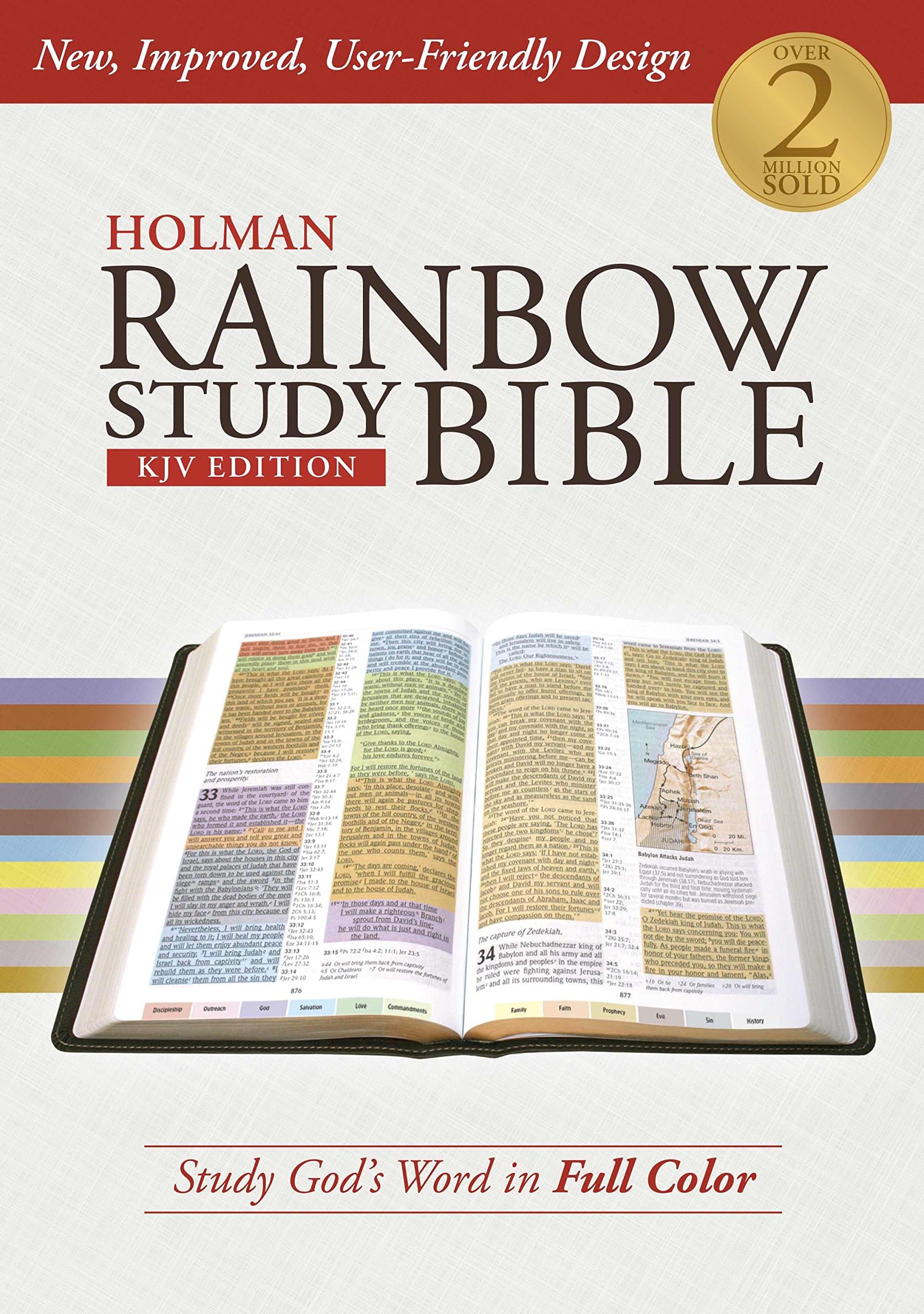 Holman Rainbow Study Bible: KJV Edition, Hardcover Hardcover – 15 Nov. 2025