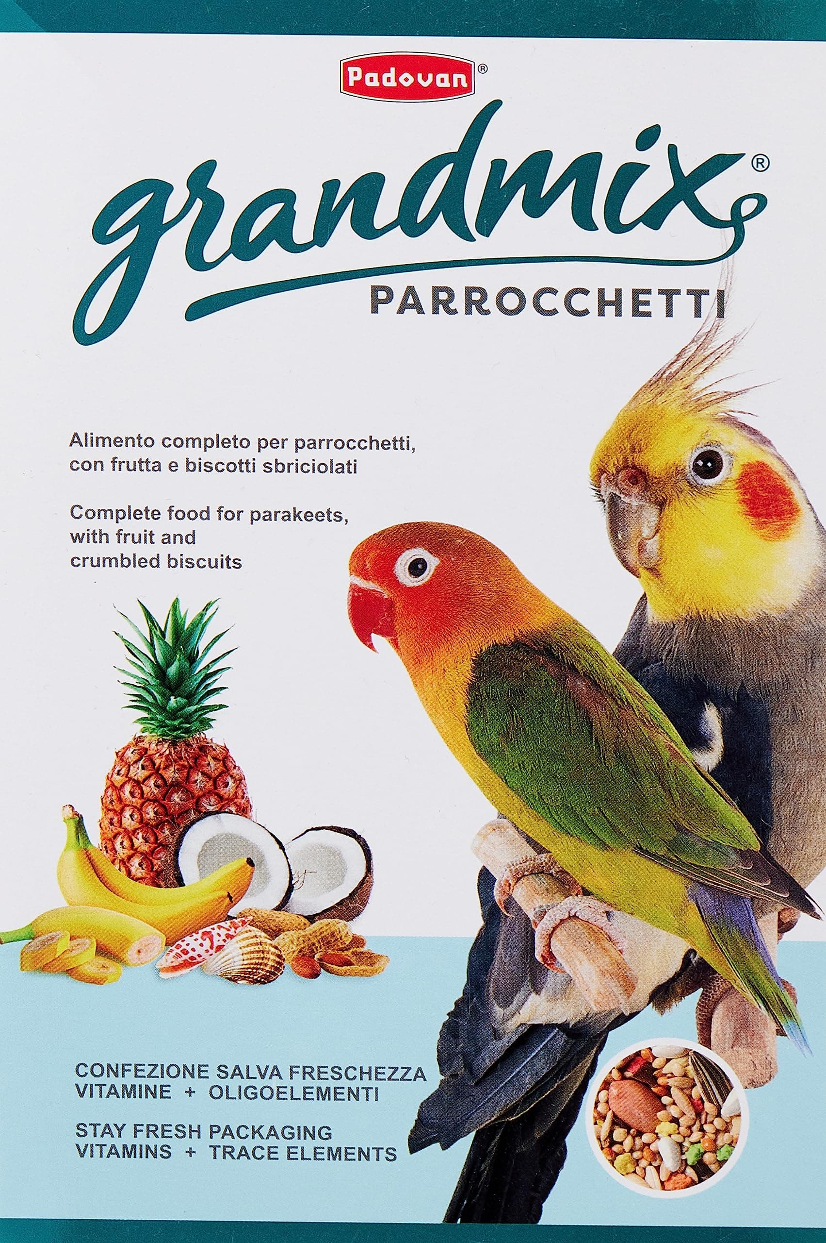 Grandmix Parrocchetti Bird Food, 400 Gm