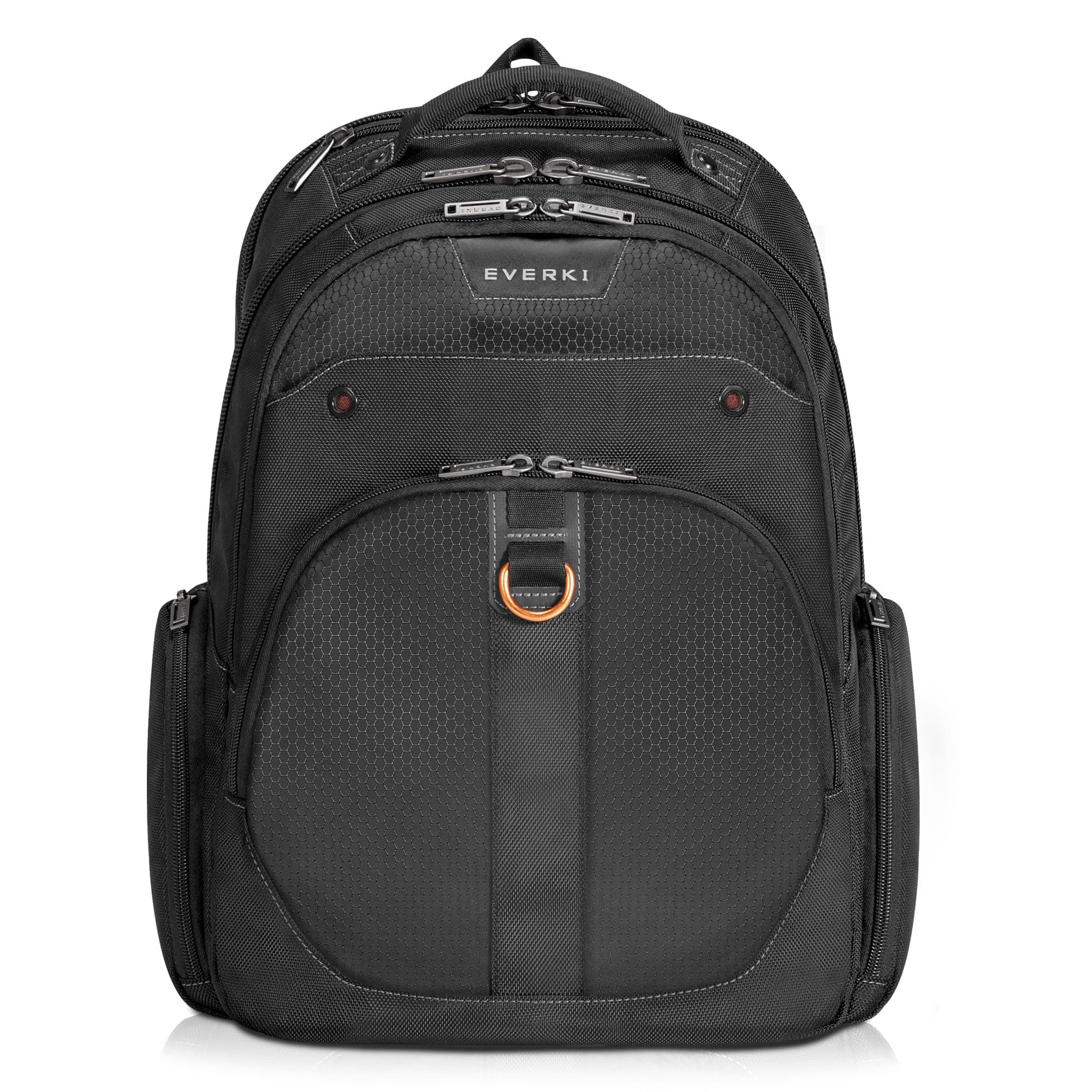 Everki EKP121S15 Atlas Checkpoint Friendly Laptop Backpack, 11-Inch to 15.6-Inch Adaptable Compartment, Black