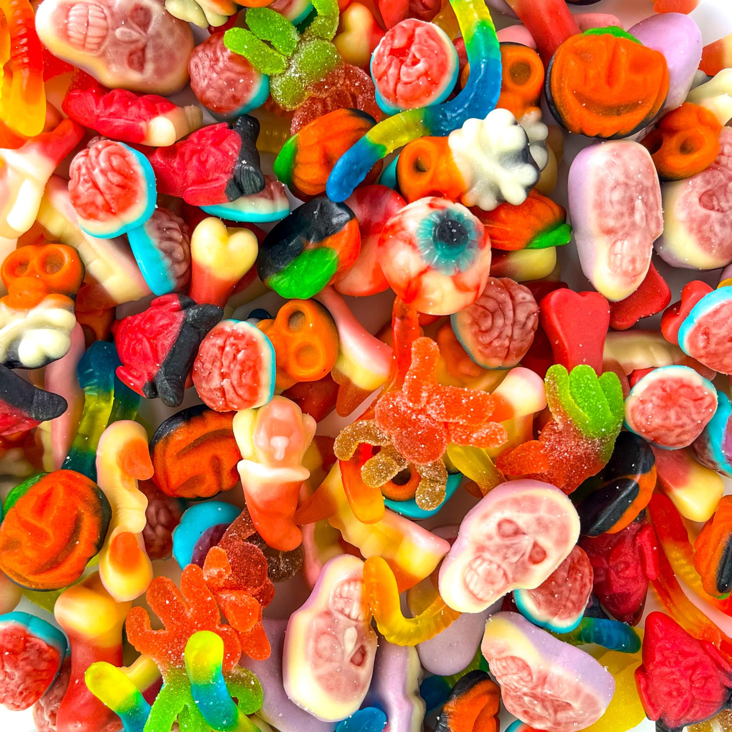 Sweets 1kg Novelty Halloween Pick n Mix Halloween Trick or Treat Themed Sweets by The Sweet Treat Gifting Co.