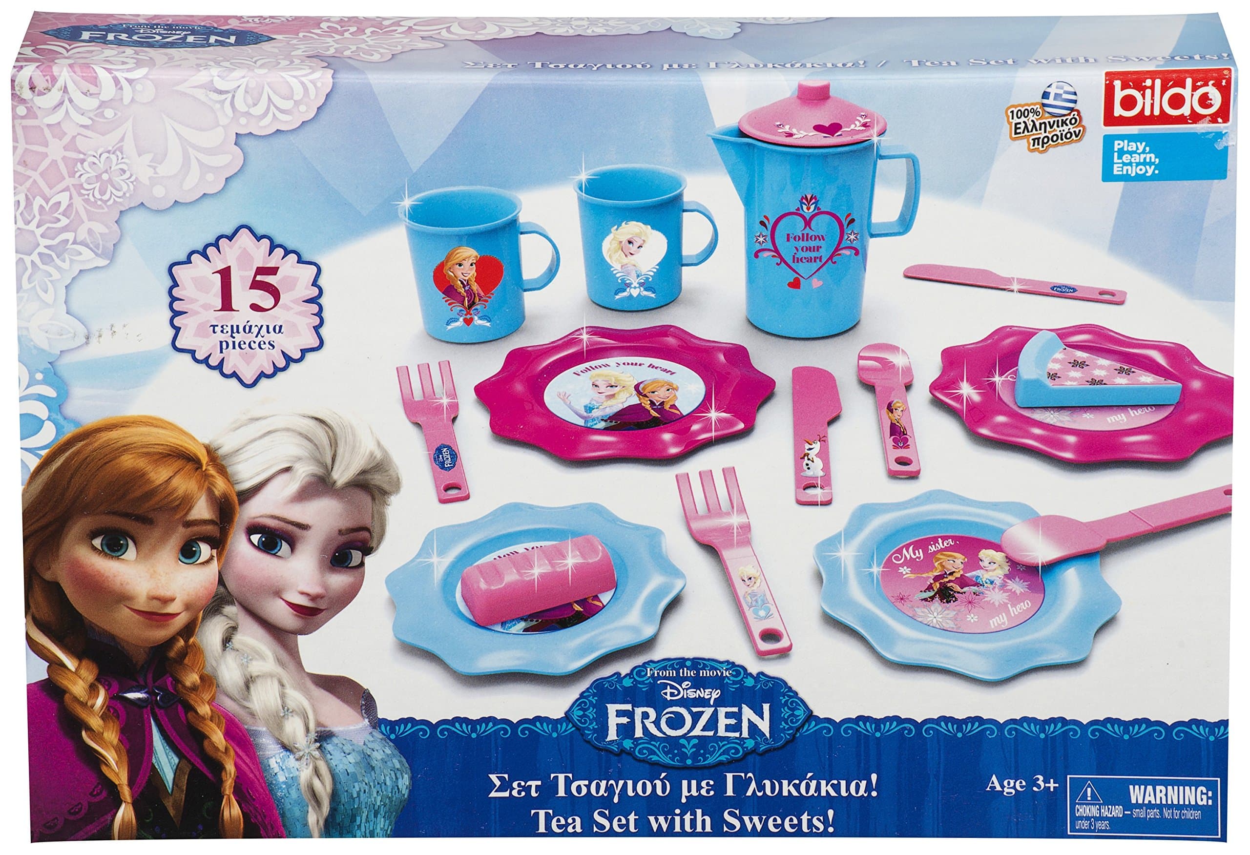 Bildo 8705 Frozen Small Tea Set, Multi Colour