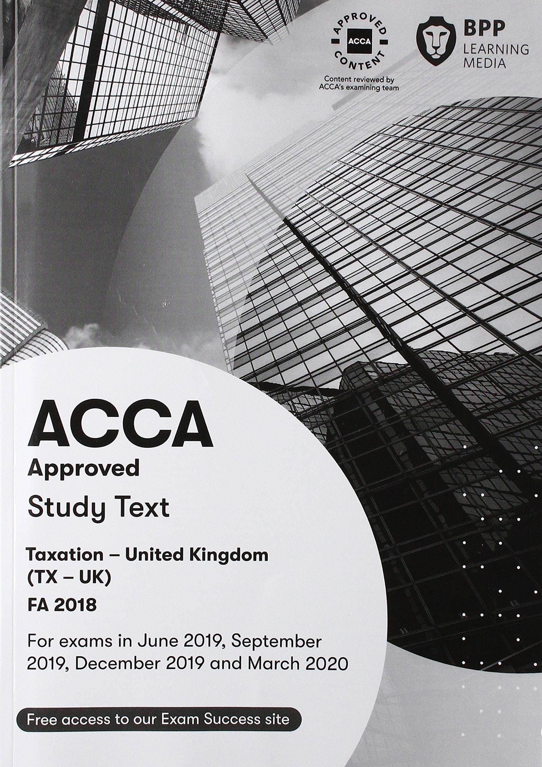 ACCA Taxation FA2018