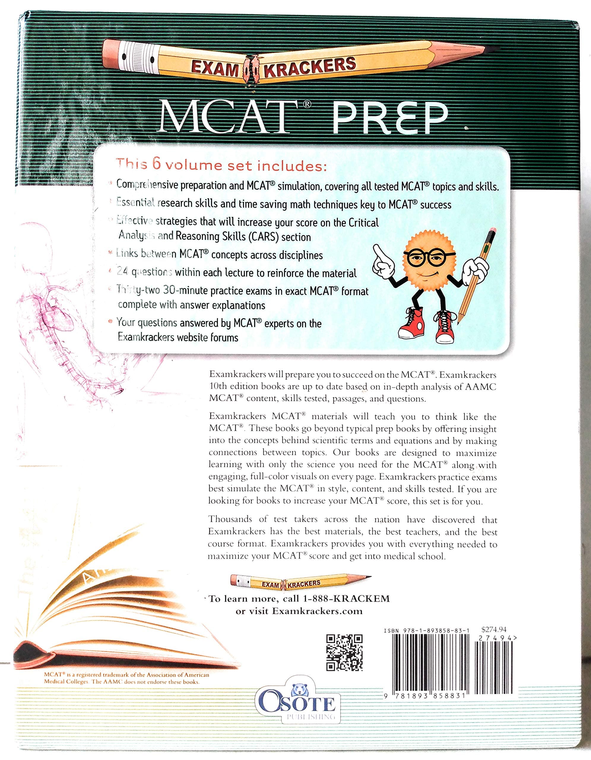 Examkrackers Mcat Study Package