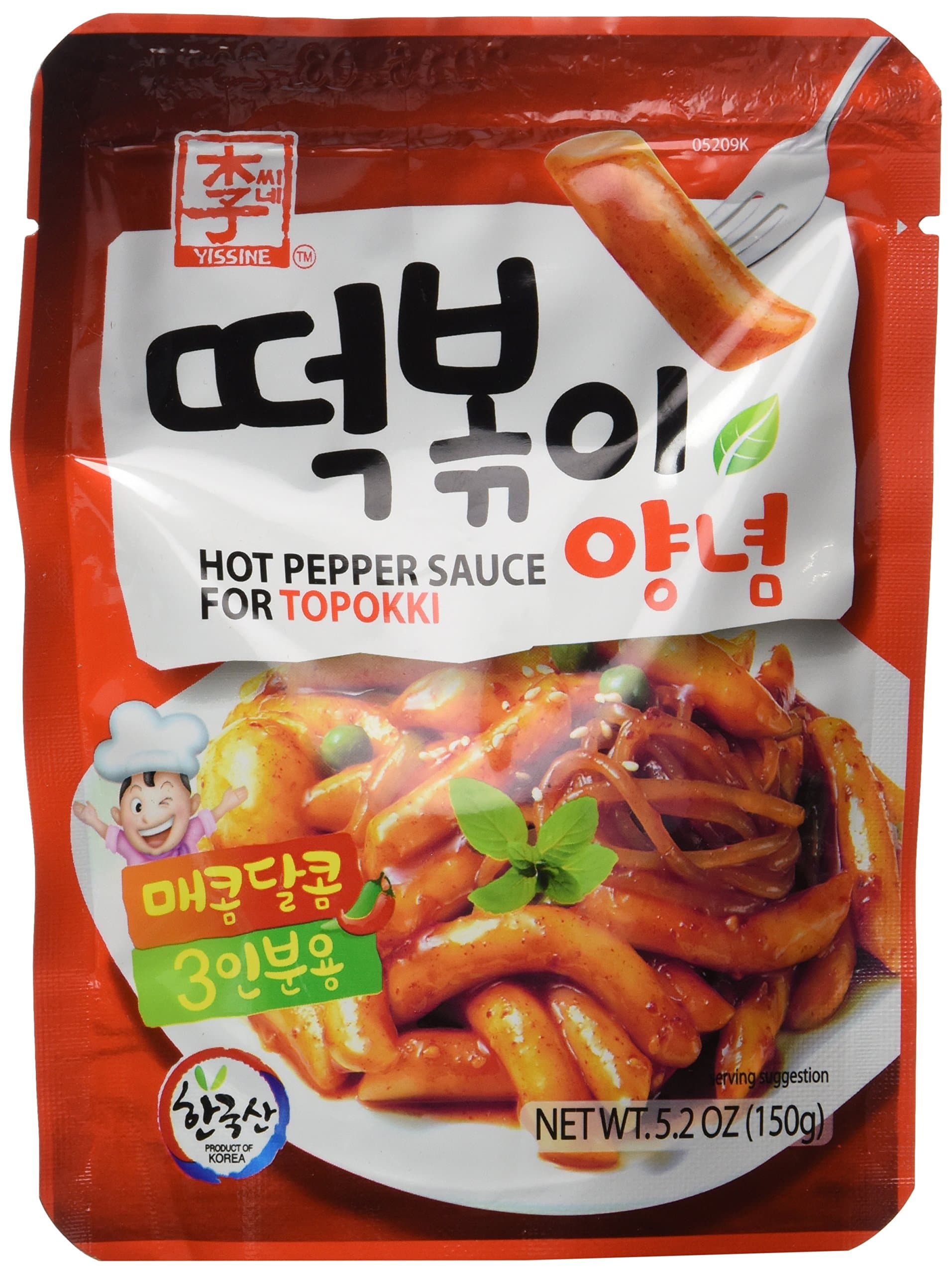 Yissine Topokki Sauce, 5.2 Ounce