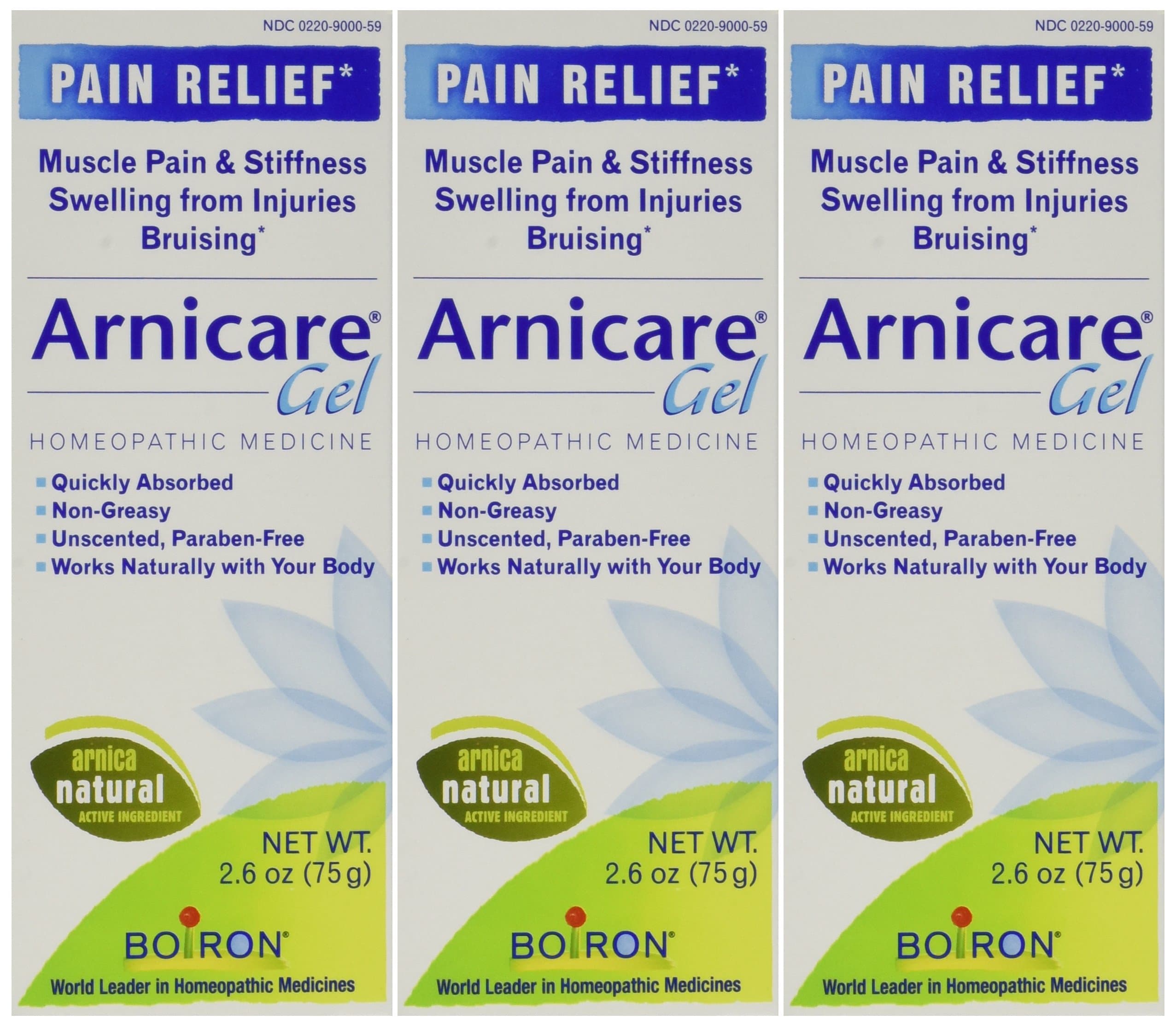 Arnicare Boiron Gel, 2.6 Ounce (Pack of 3)