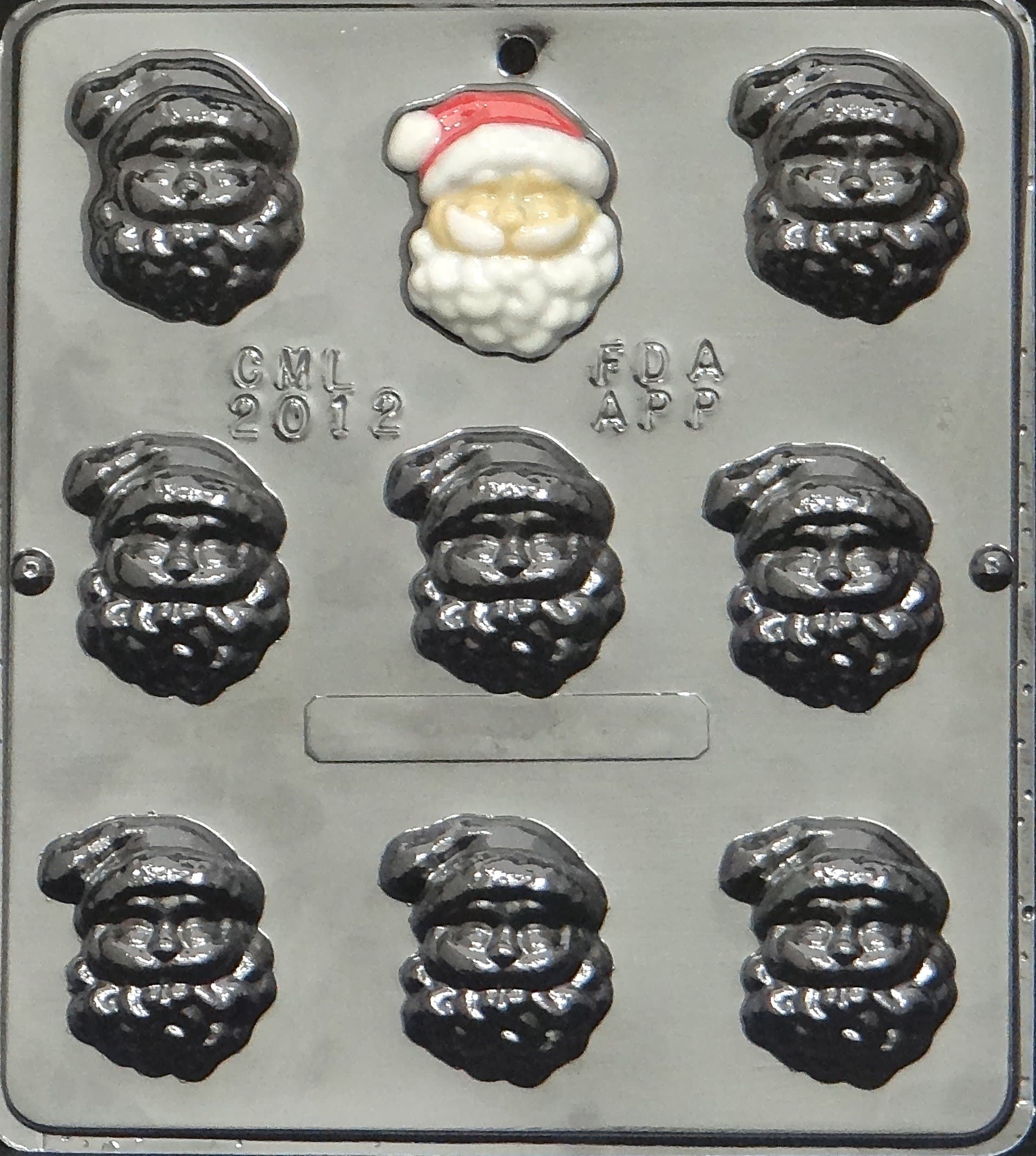Santa Face Chocolate Mold
