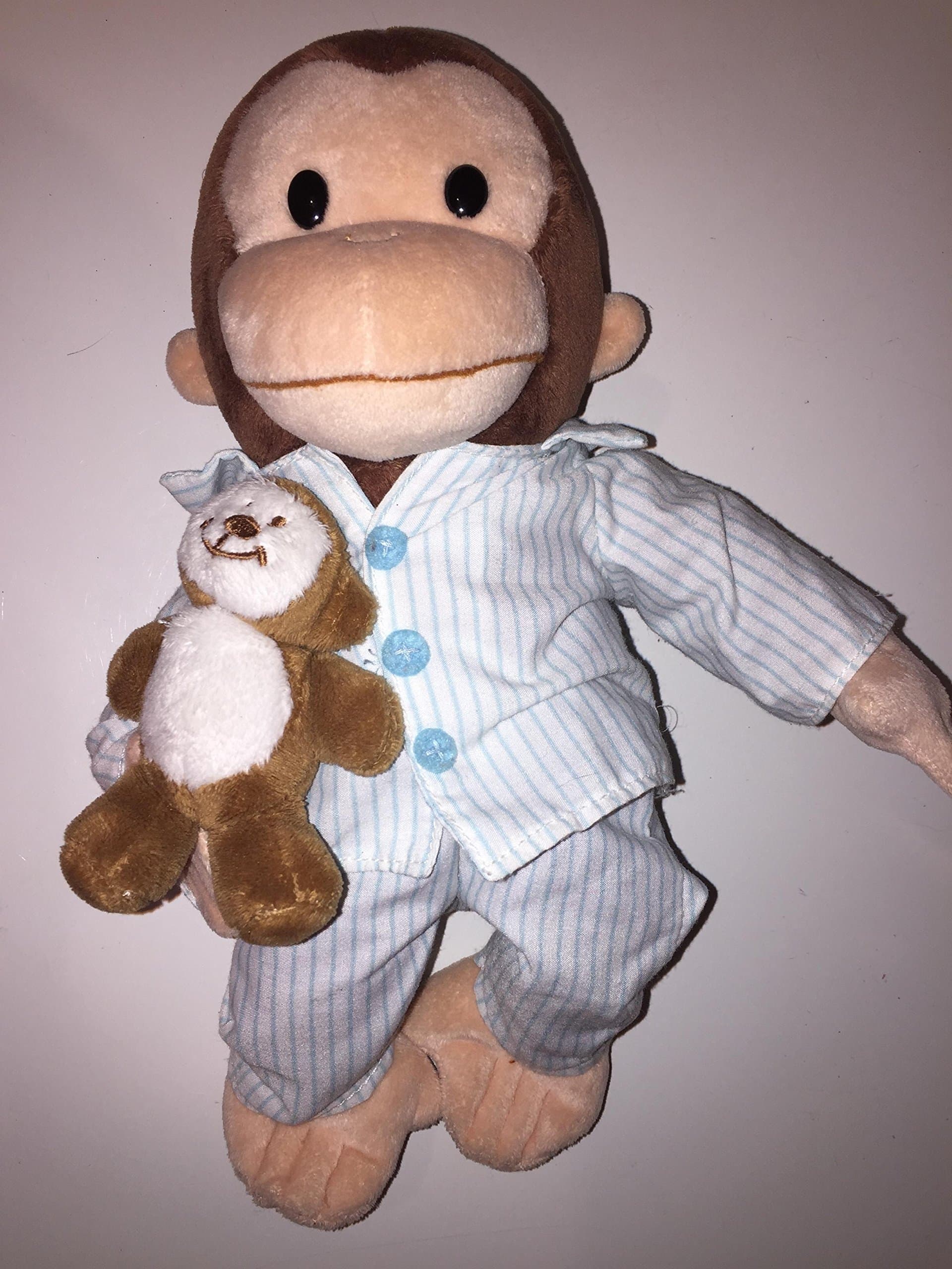 Russ Berrie Curious George In Pajamas 12" Plush