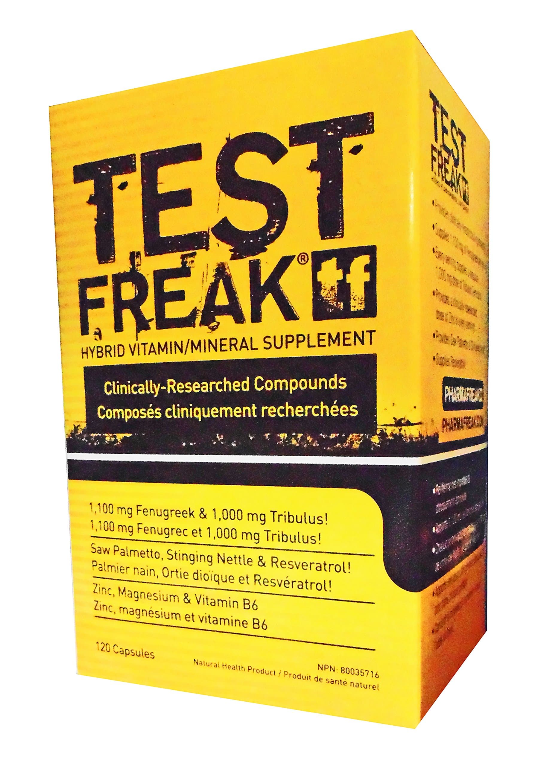 PharmaFreak Test Freak 120 Caps