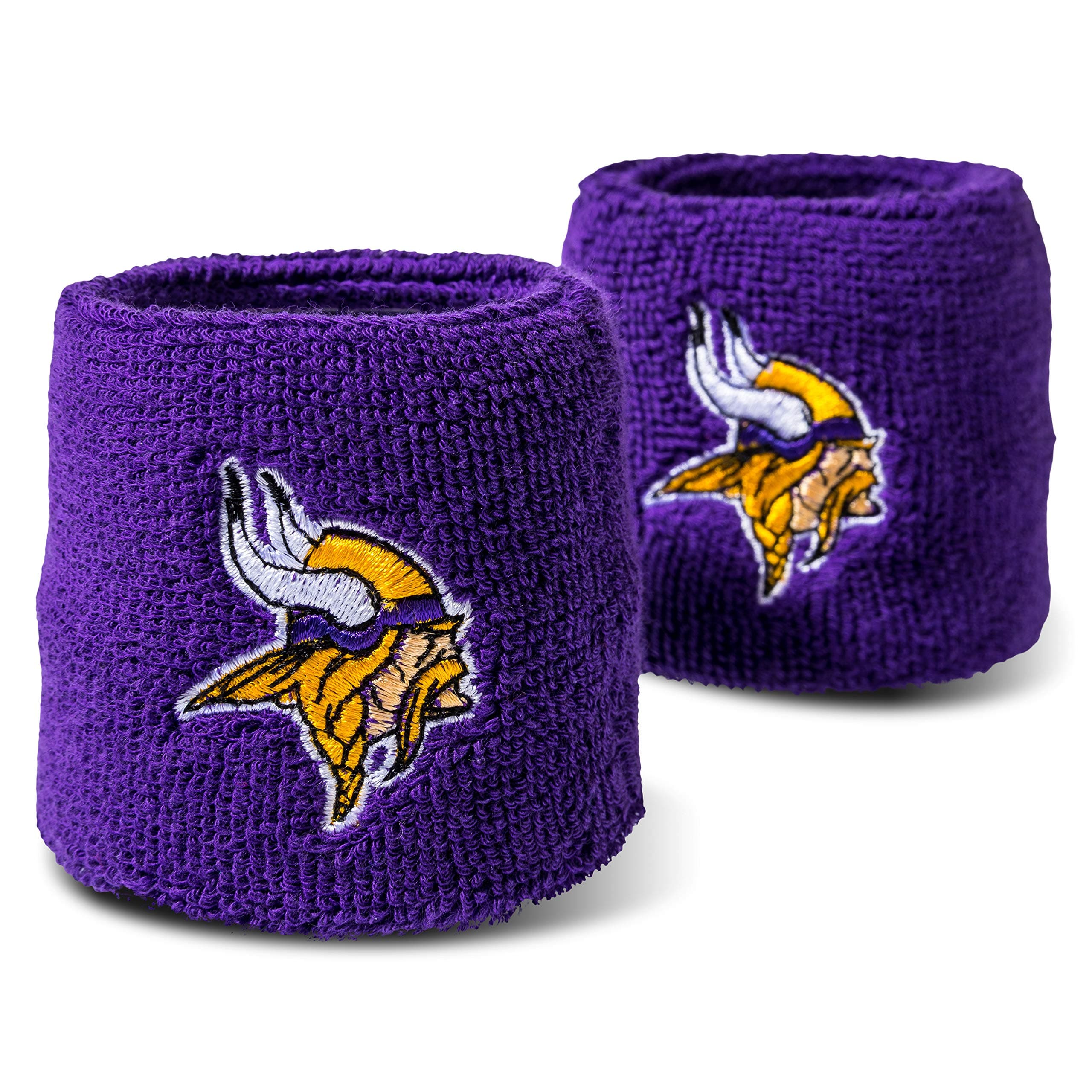 NFL Team Logo Wristbands - Pair of Youth Wristbands for Costumes and Uniforms