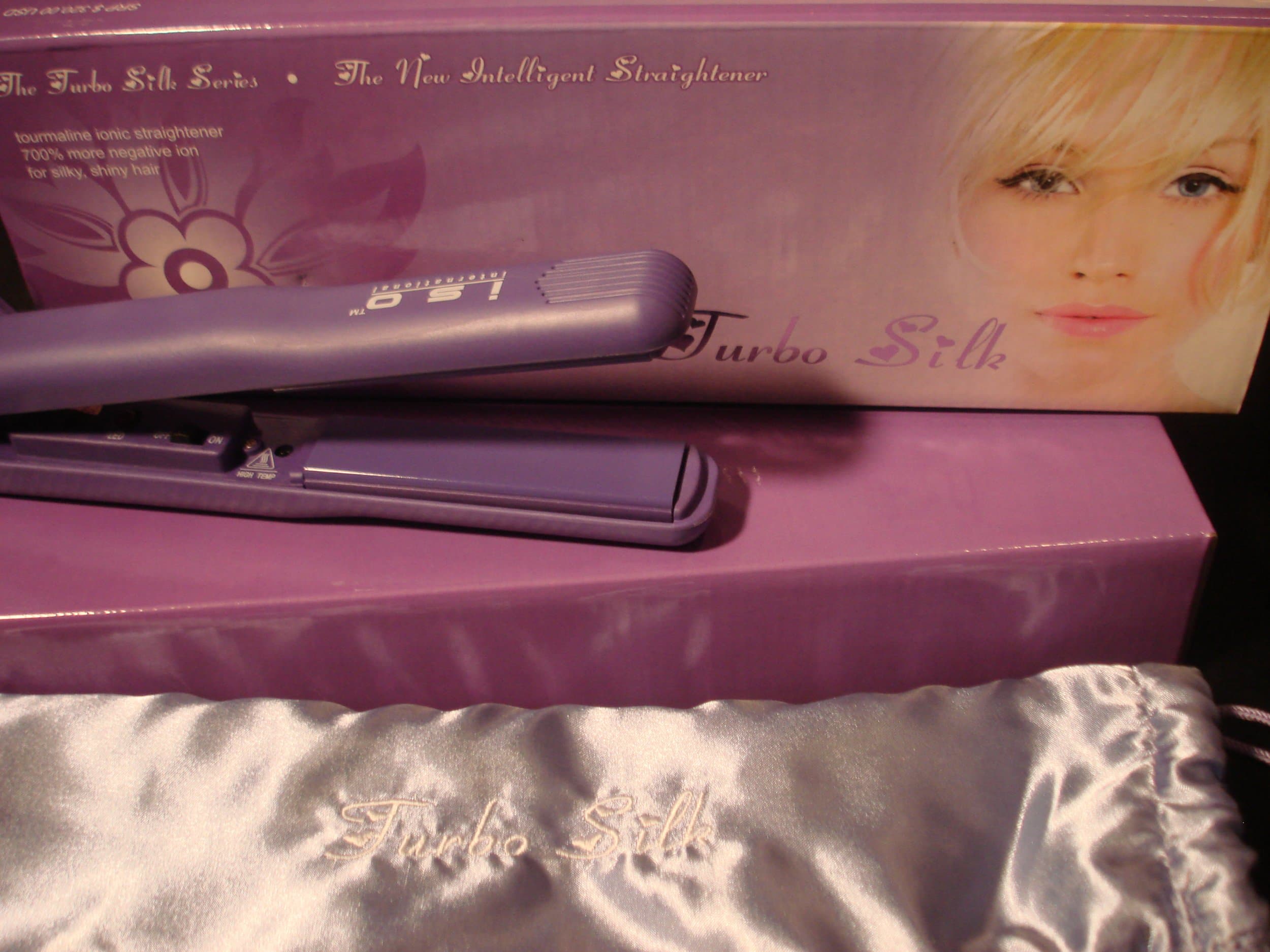 Iso Professional Turbo Silk Tourmaline Io Straightener!