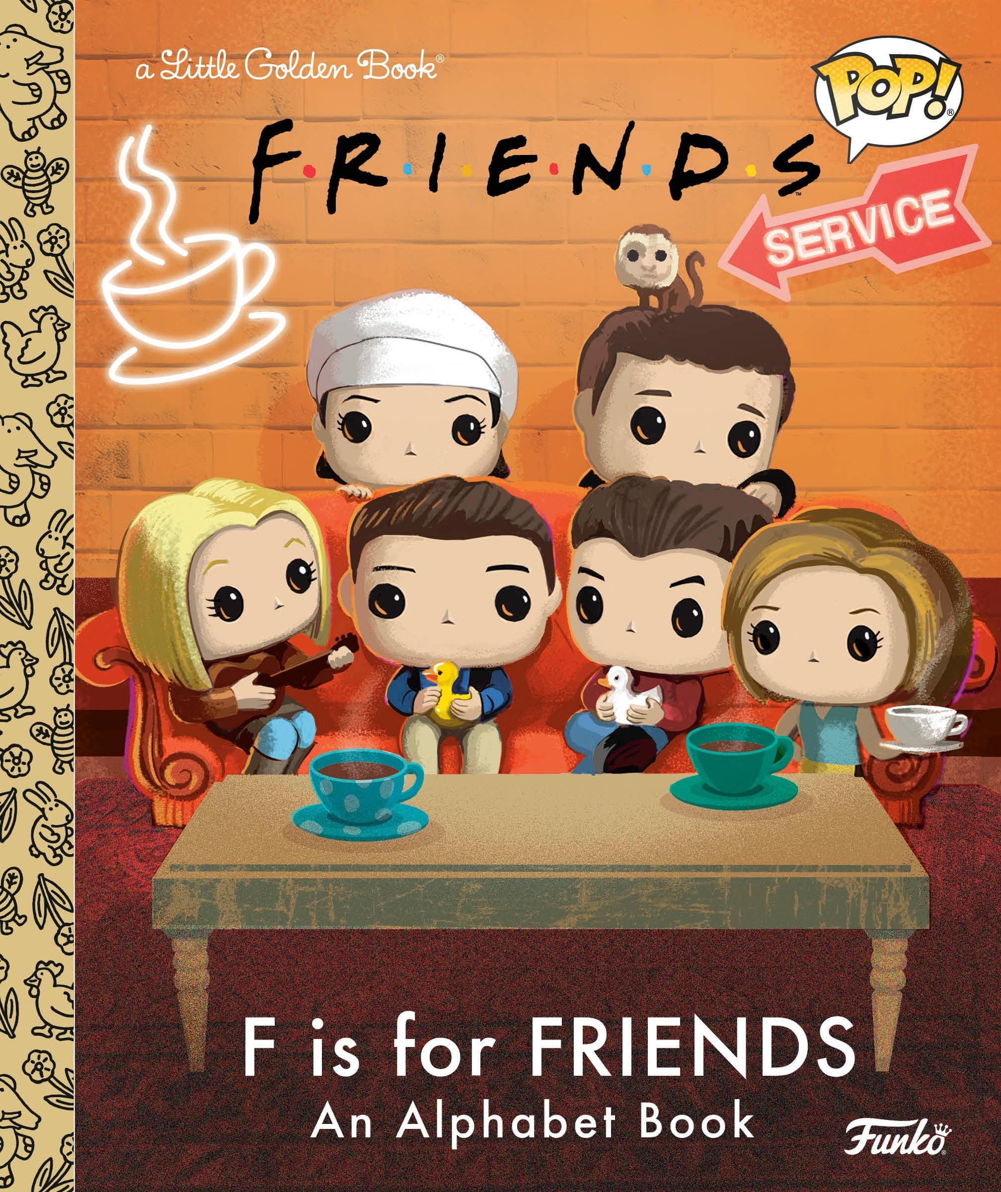 F Is for Friends: An Alphabet Book (Funko Pop!) (Little Golden Book)