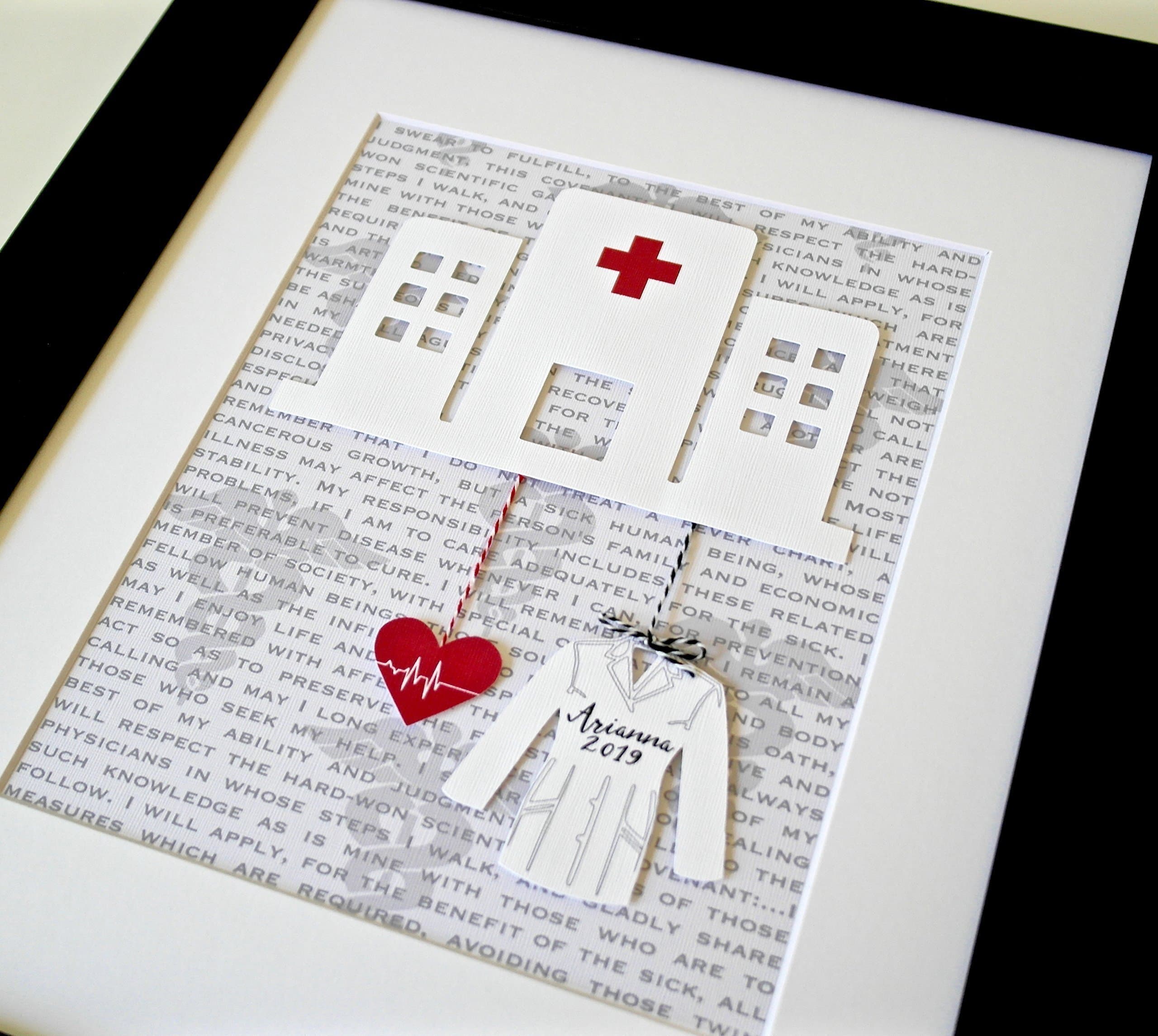 Unique Christmas Gift For Doctor, Graduation Gift For Med Student, Doctor Present