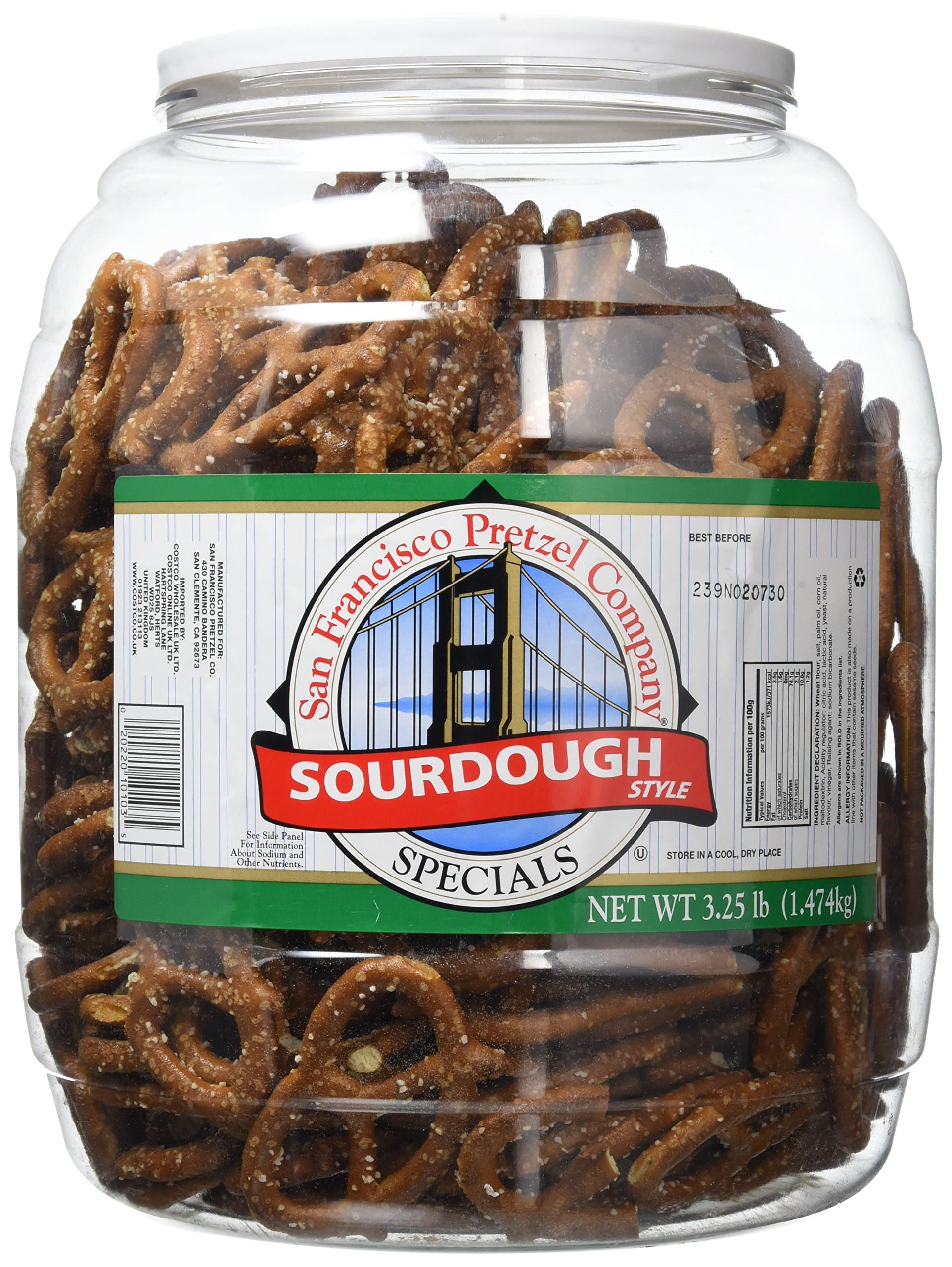 Sourdough Pretzels 1.47kg Jar