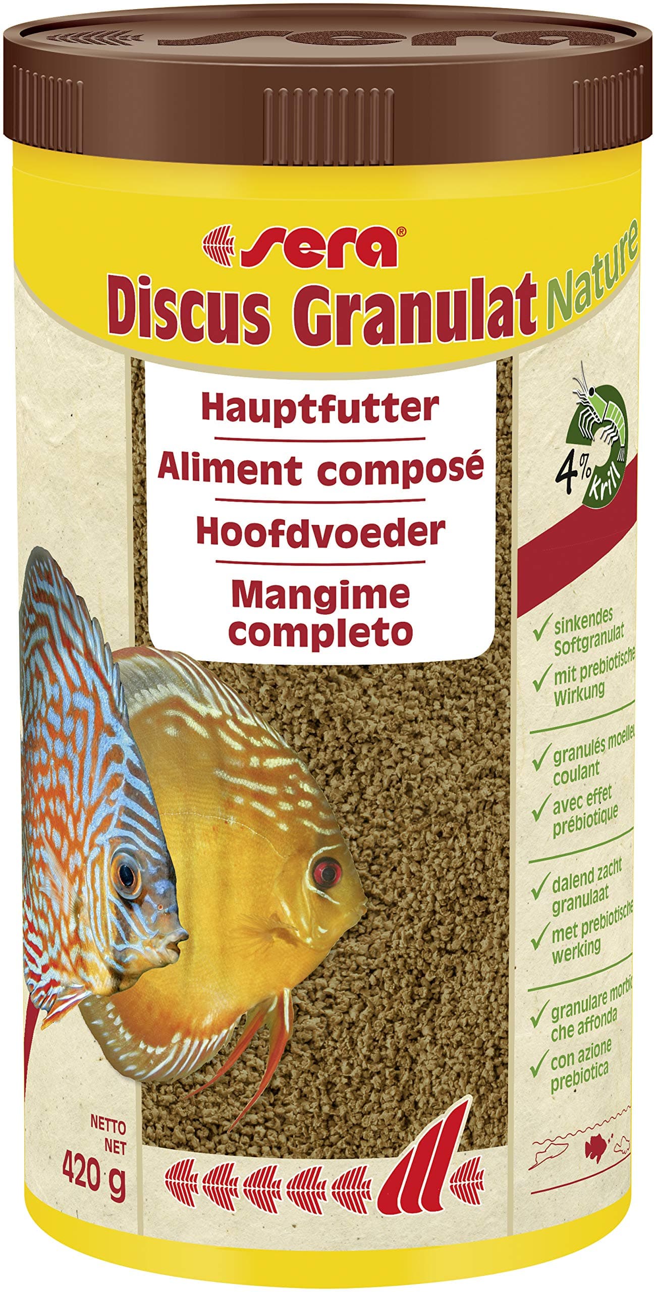 Sera Discus Granules Nature Volume - 1L