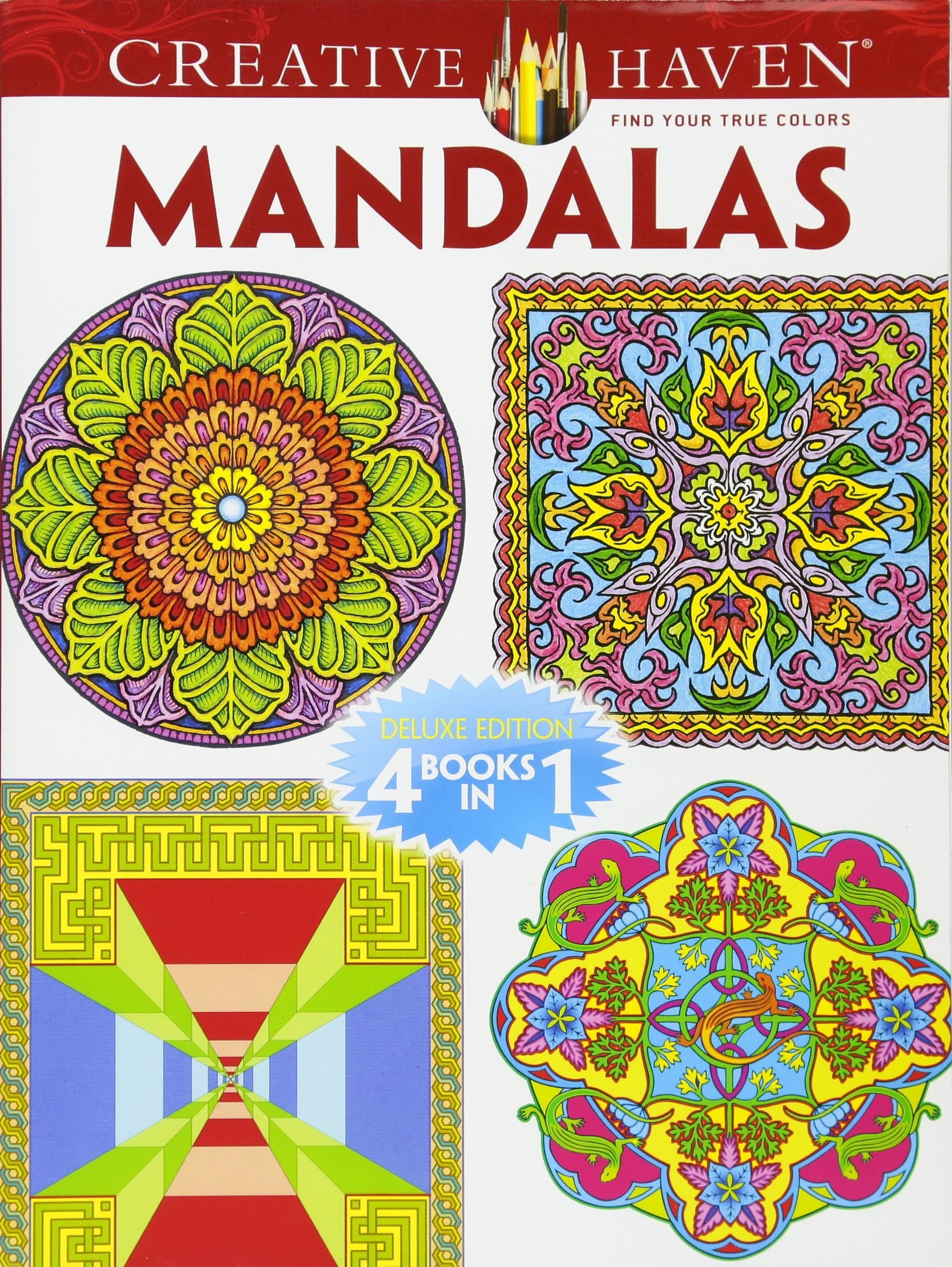 Dover Publications Book, Creative Haven Mandalas
