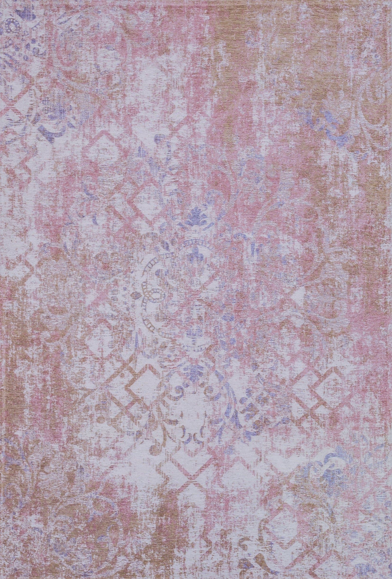 modexClassic Oriental Carpet Fedra Grey, wool, Rose-pink, 140 cm x 200 cm