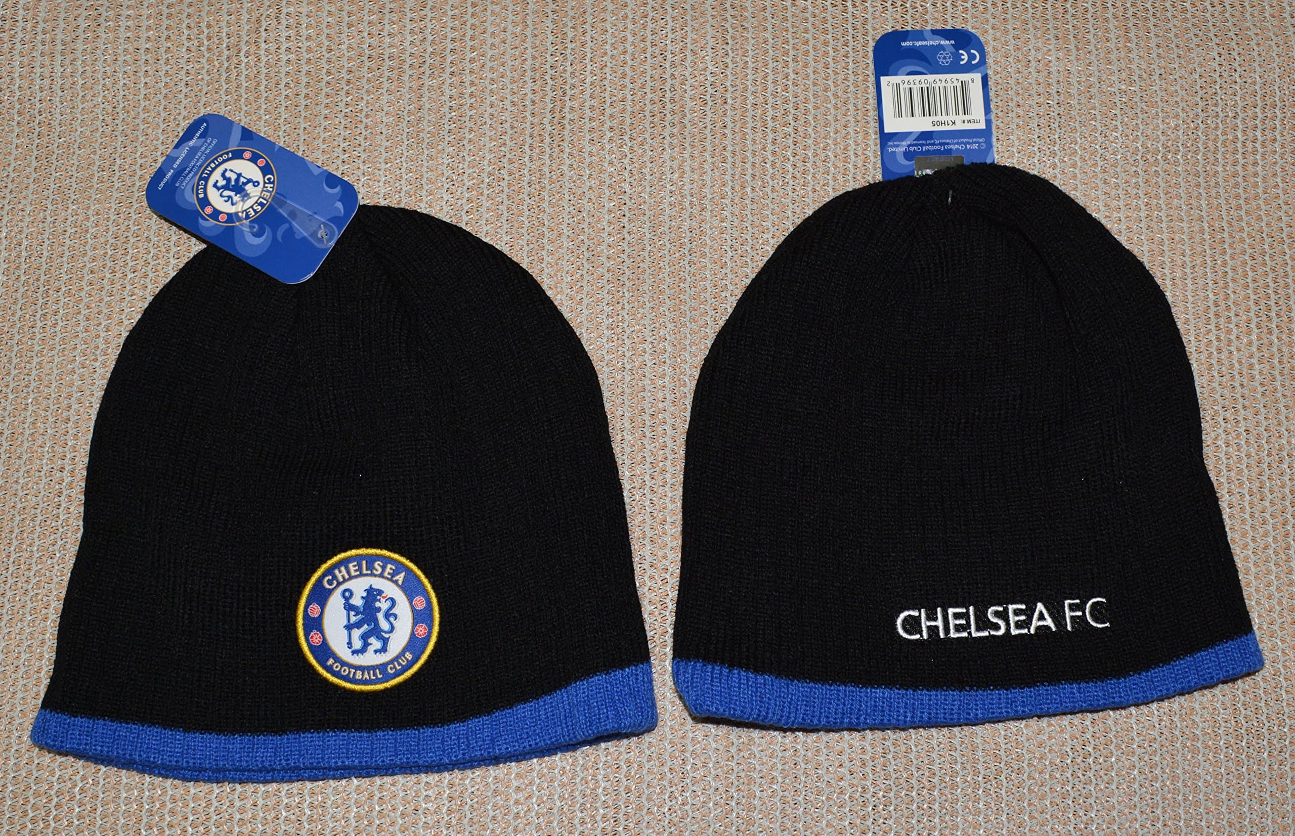Chelsea Fc Beanie Soccer New ! 2014-2015 Official Skull Cap Hat Winter Authentic