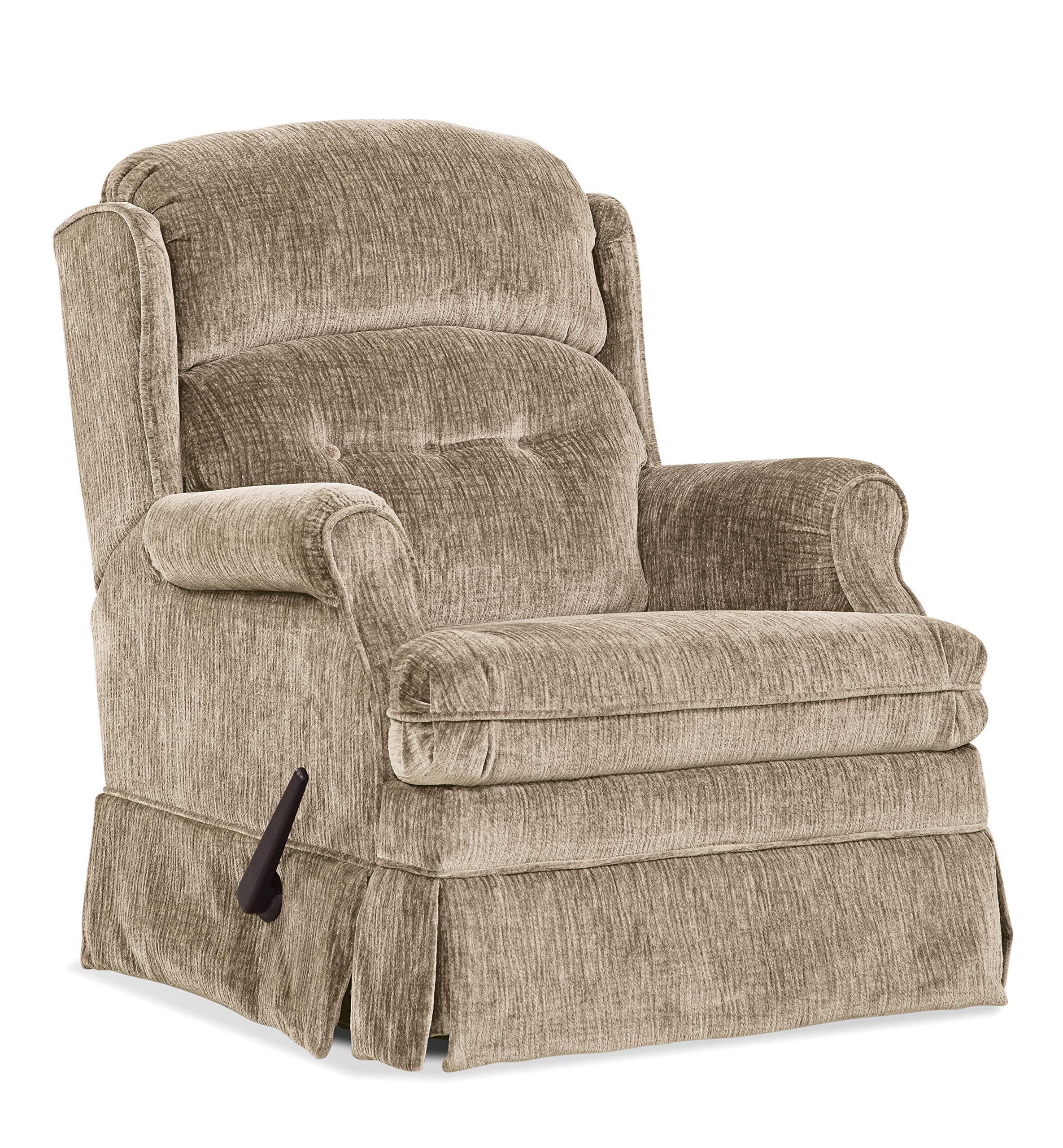 Rosemary swivel glider recliner, tan