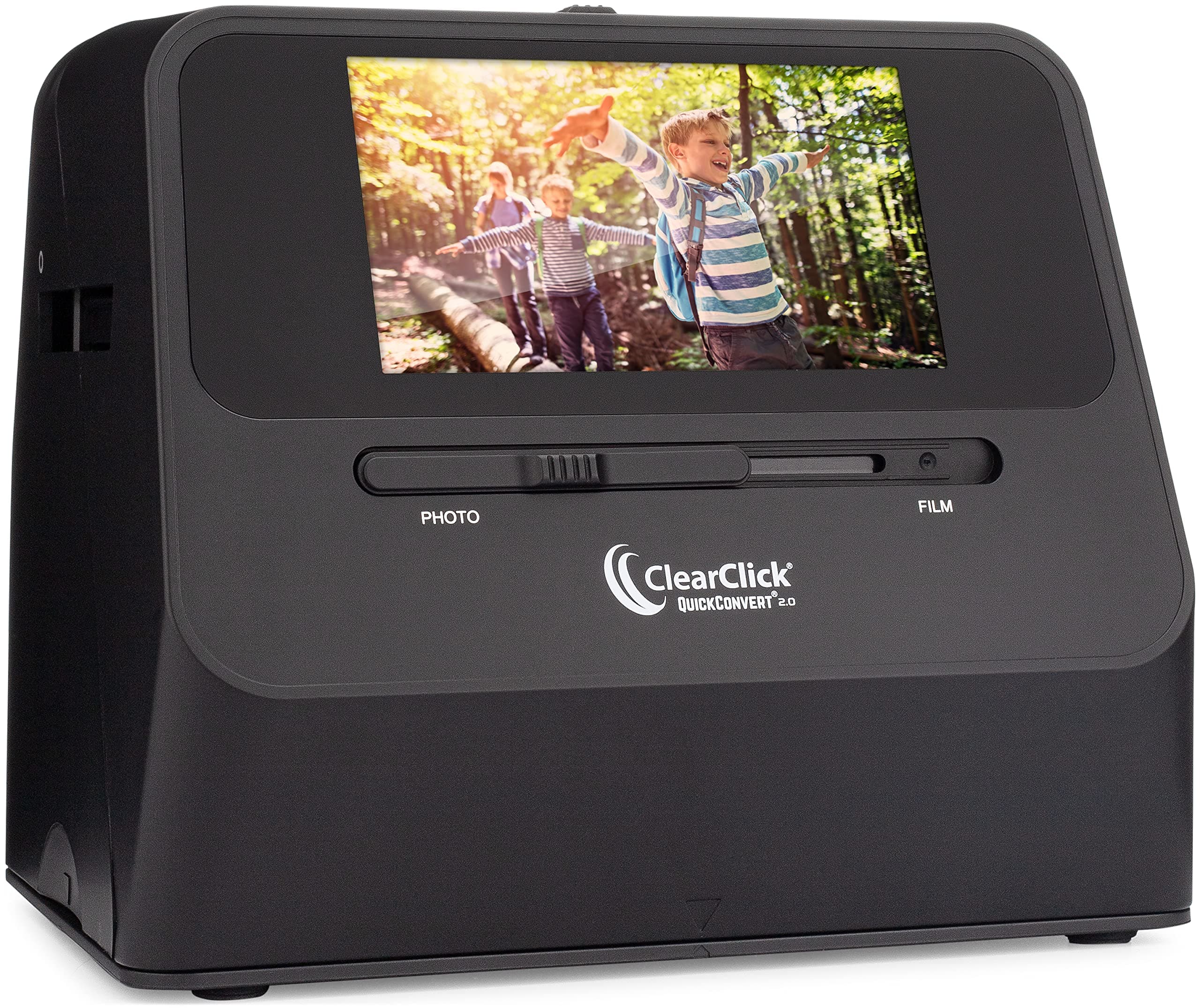 ClearClick 14 MP QuickConvert 2.0 Photo Slide and Negative Scanner - Scan 4x6 Photos & 35mm 110 126 Film