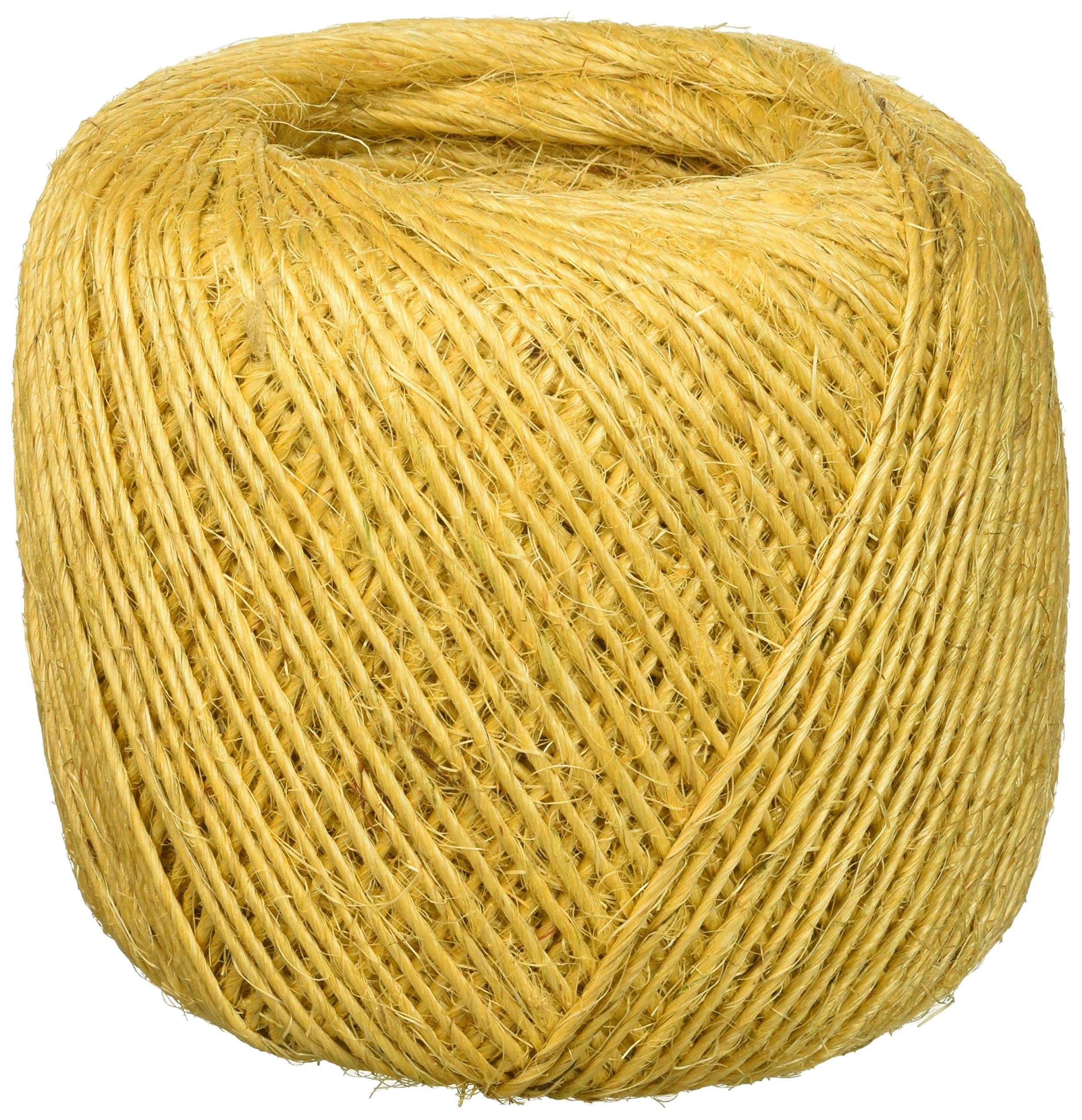 T.W. Evans Cordage 37-301 Binder Twine, #5 Dia, 2500 ft L, Sisal, Natural Tan
