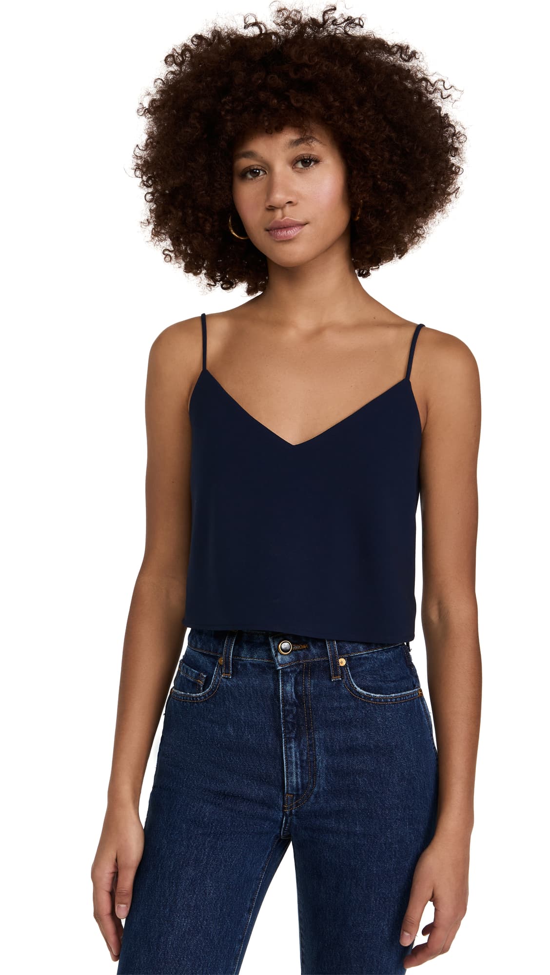 Black Halo womens Dixon Top Cami Shirt