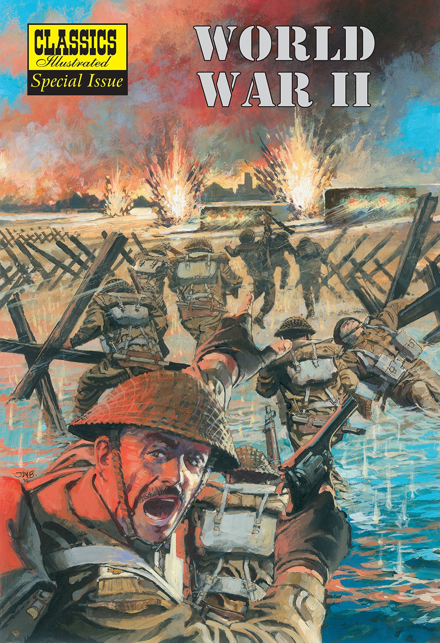 World War II: The Illustrated Story of the Second World War (Classics Illustrated Special Issue)
