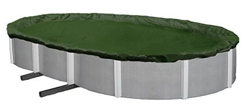 Above Ground Swimming Pool Winter Cover - 12 Year Warranty - 16' x 28' oval by Blue Wave Chemicals