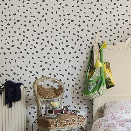 Panther Skin Large Wall Stencil for Painting - XL Size 24“x37.5” - Stencils for Kids Nursery Accent