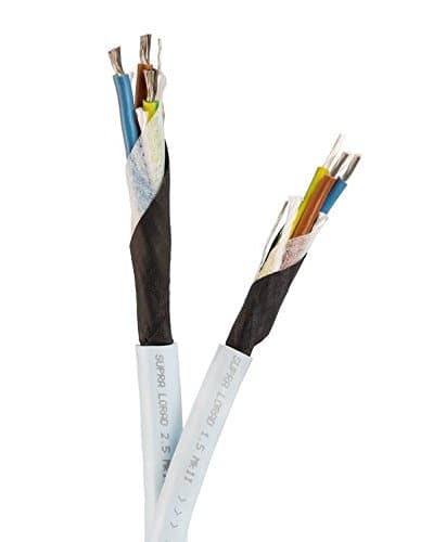 Supra Cables 3x2.5 LoRad Mains Flex Power Cable, 1-meter