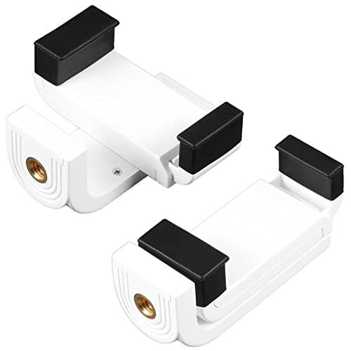 Universal Smartphone Mount | Tripod Adapter for iPhone 6 5 5C 5S Samsung Galaxy S5 S4 Nexus 5 LG G3. Quickly Mount Your Phone to Any 1/4-20 Screw, Tripod, or Screw Adapter.