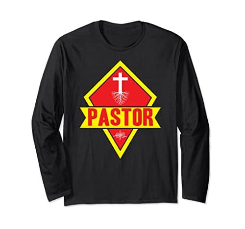Unisex Pastor Jesus Christian t-shirt 2XL Black