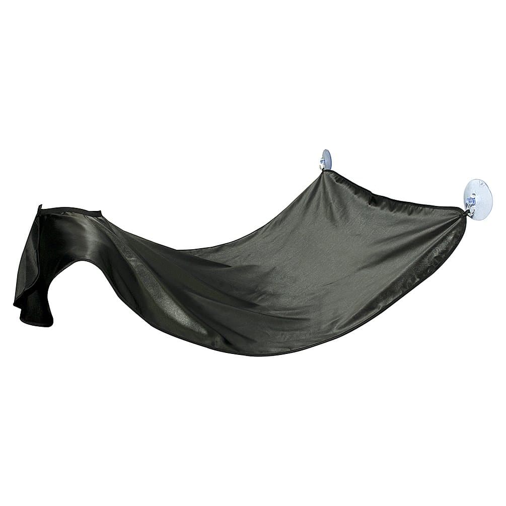 Yoofor Beard Bib Catcher Nylon Shaving Cape Collection Apron Trimming Catcher + Storage Bag -- Black