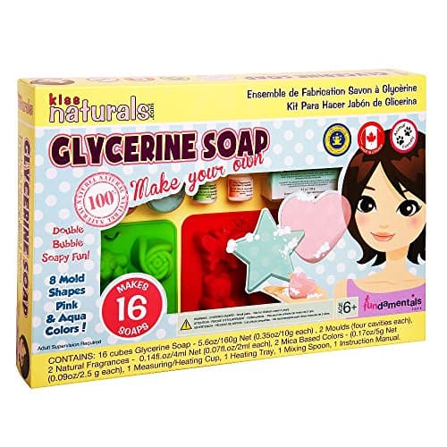Kiss Naturals DIY Soap Making Kit Make Your Own Great Smelling Soap Best For Ages 6+