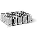 Race Secure 8957 Triple-Chrome Plating, M12X1.5, Closed End Acorn Bulge After-Market Wheel Lug Nut Set , 3/4 Hex, 60 Degree Conical Seat (Pack of 20)