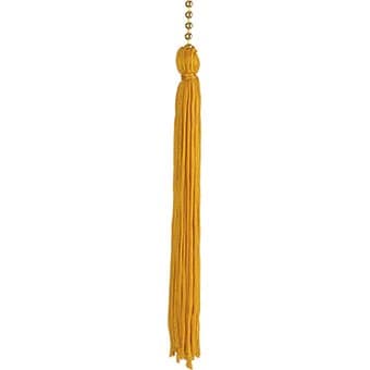 Ceiling Fan Pull Chain Tassel - Gold