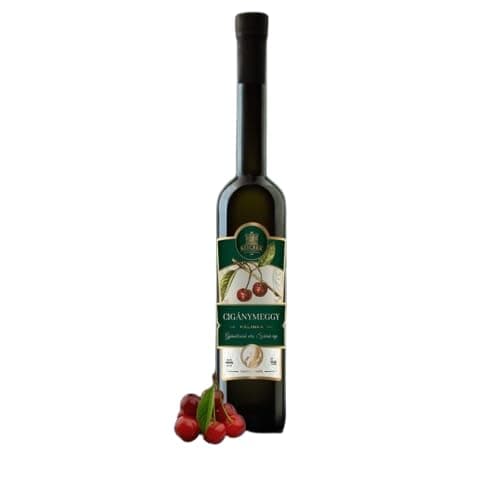 Palinka | Premium Sour Cherry Palinka | Great Taste Award Winner | Artisan Fruit Brandy | 100% Natural, Gluten Free, GMO Free | 500 ml
