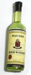 Dollhouse Miniature 1:12 Scale Irish Whiskey Display Bottle